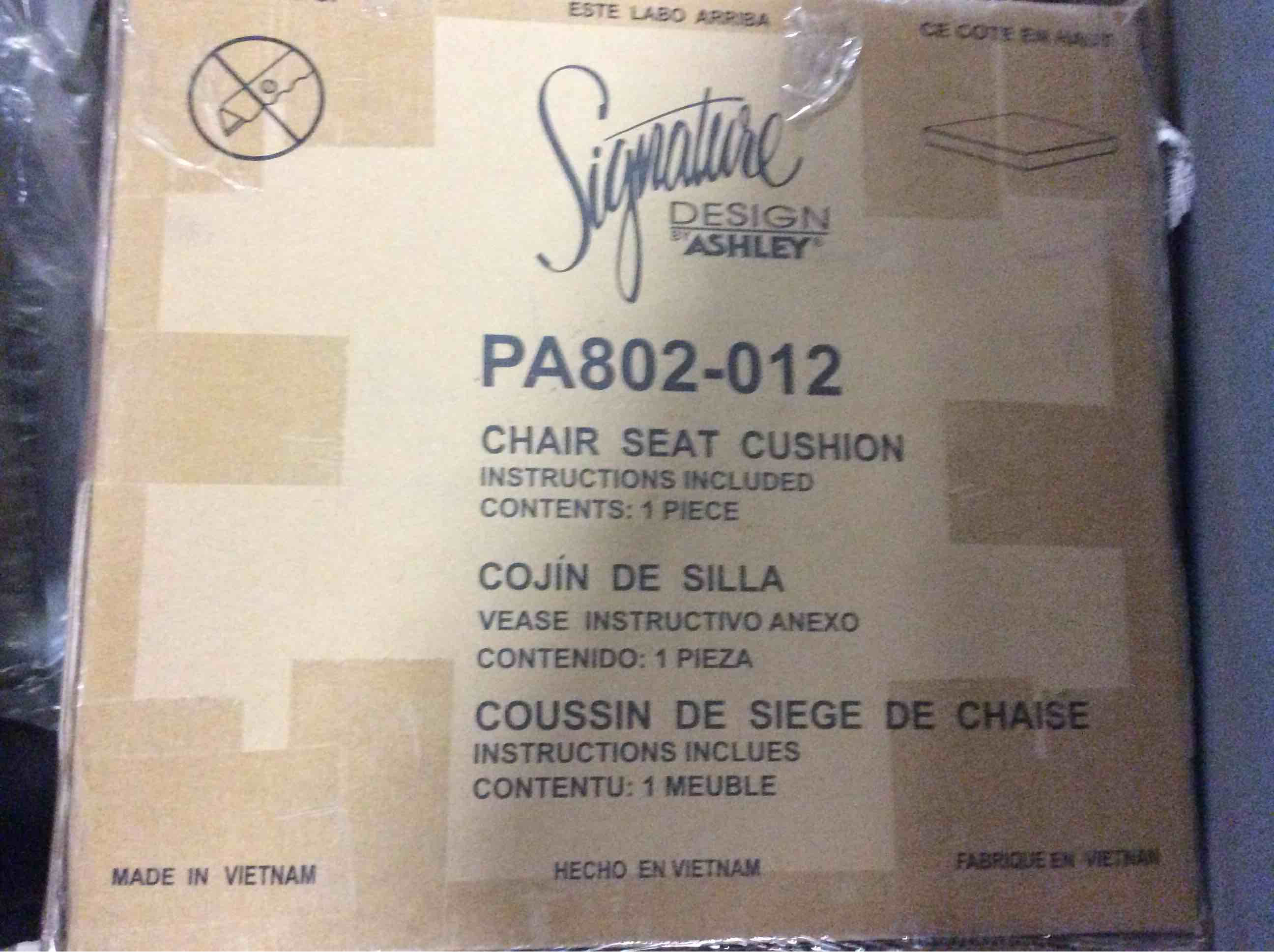 Condition photo showing Good Condition for chair seat cushion grey