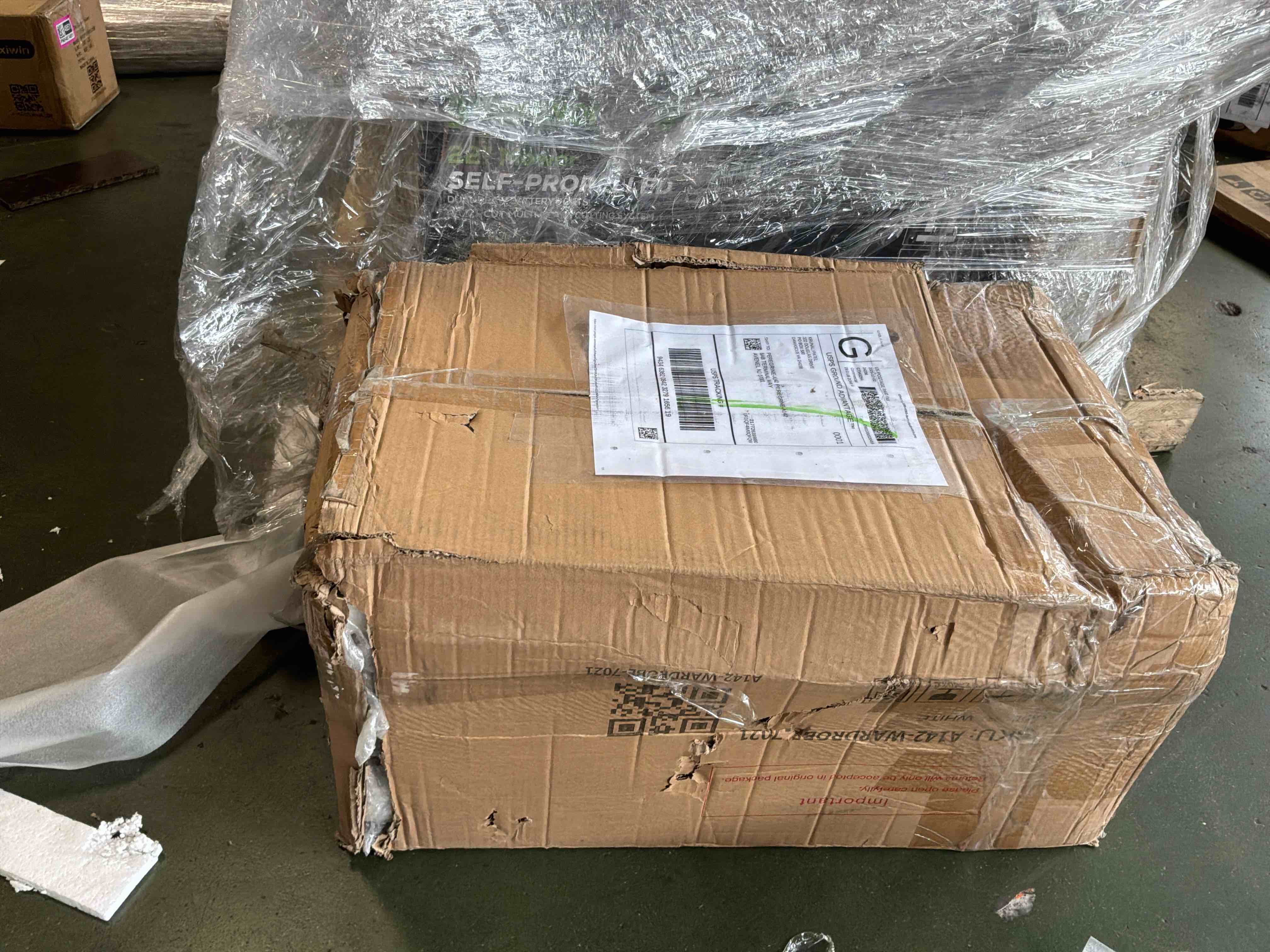 Condition photo showing Good Condition for ((similar)) plastic material armoires & wardrobes assembly required with storage space
