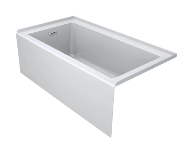 Jacuzzi Luxury Bath 01S 6036 LH NJ LEFT HAND DRAIN WHITE