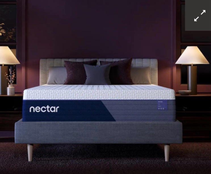 m14241 nectar luxe hybrid king mattress