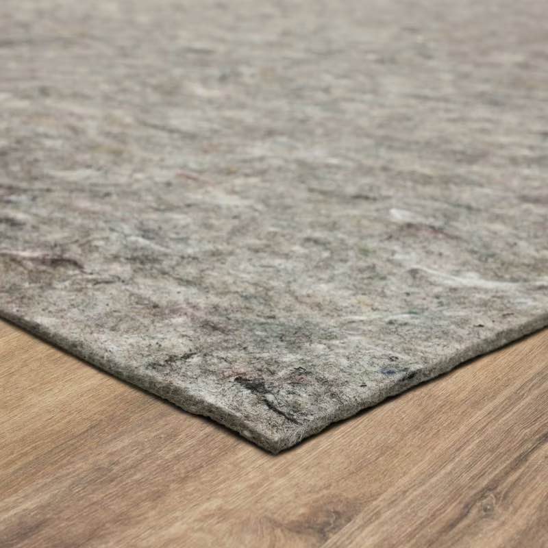 Mohawk Home 8'x10’ Premium Dual Surface Rug Pad Natural: Skid-Resistant, Gray, Rectangle, Polyester, Latex Backing