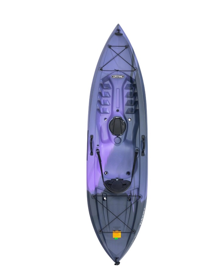 lifetime tahoma 100 sit-on-top kayak (paddle included)
