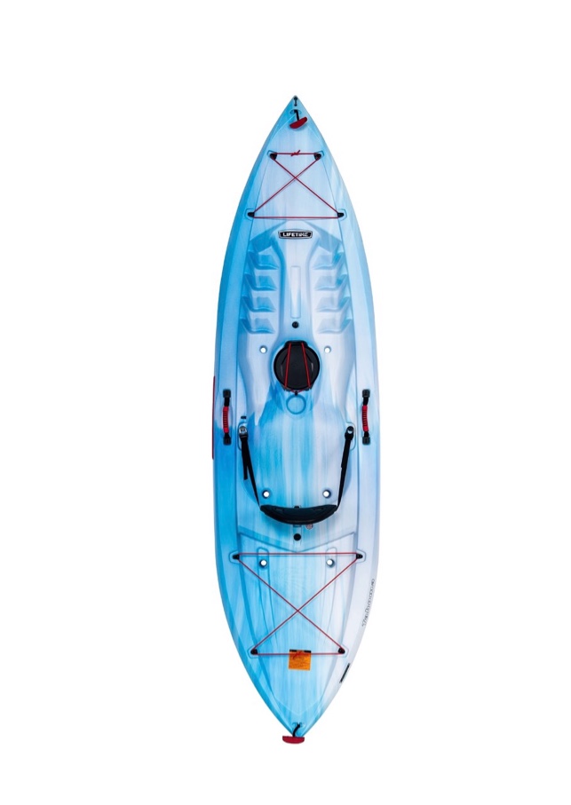 lifetime tahoma 100 sit-on-top kayak (paddle included)