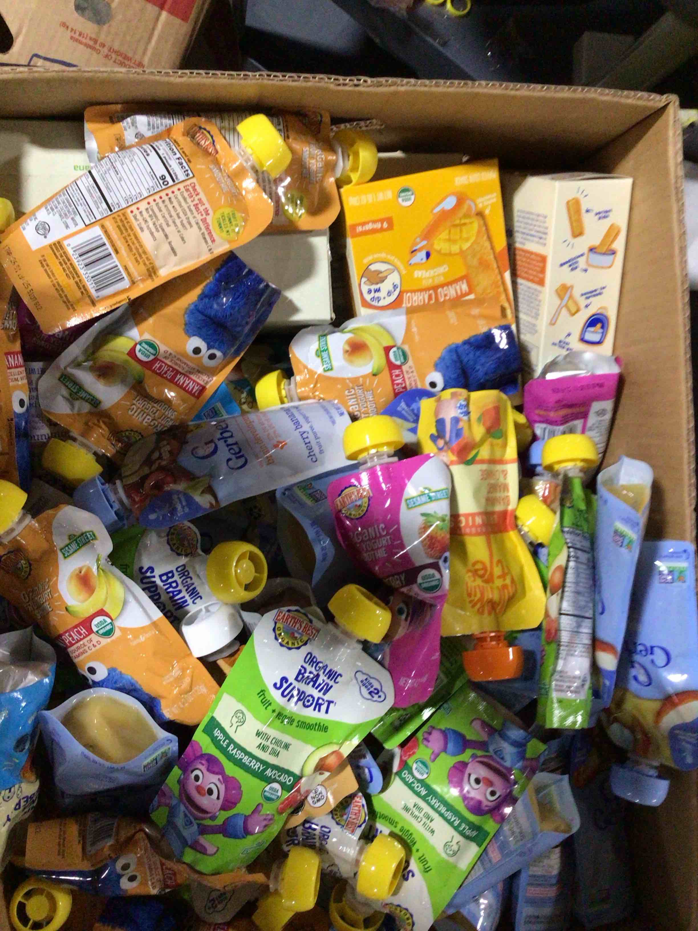 Condition photo showing Brand New for  box lot of assorted food 