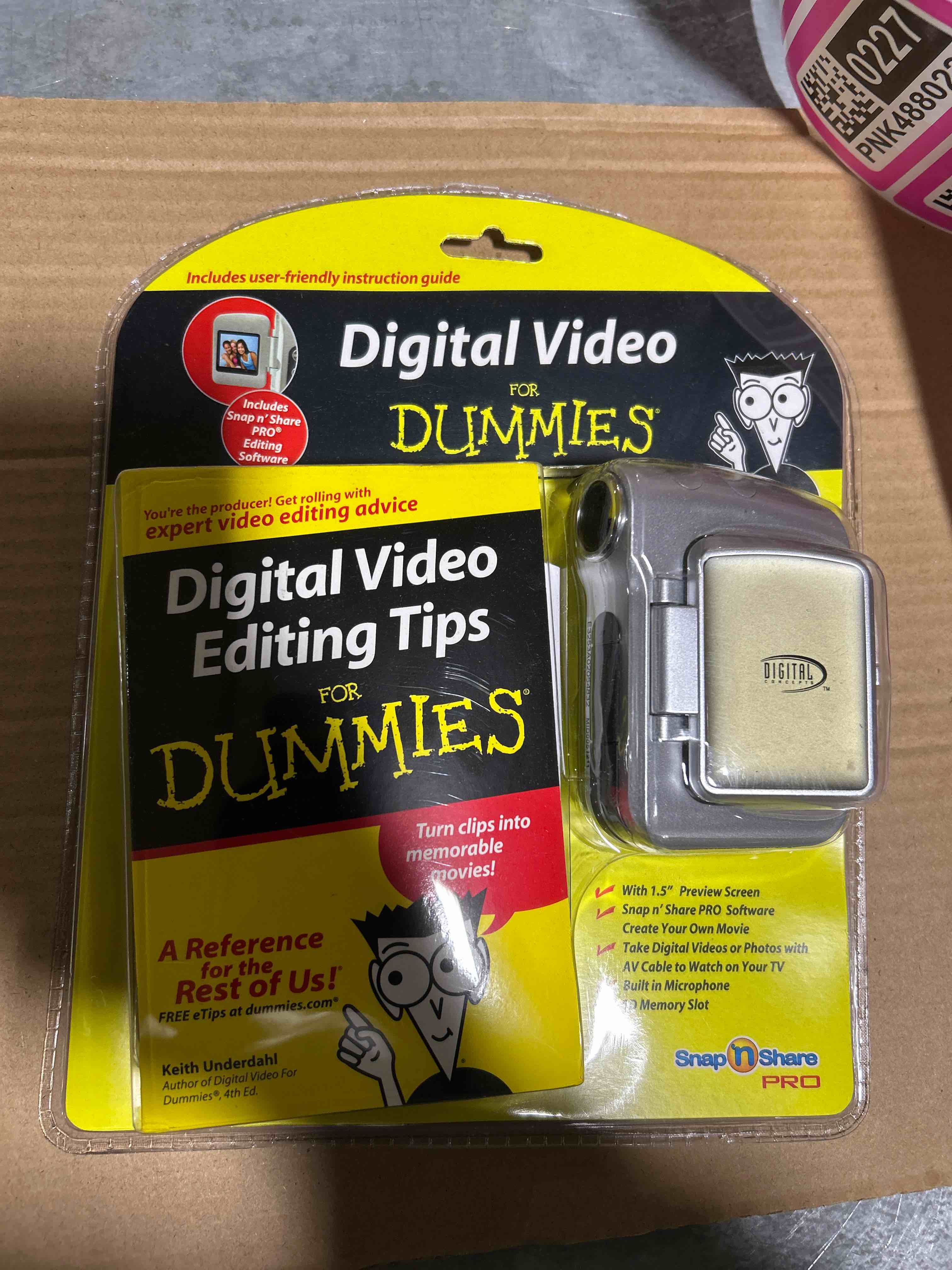 sakar 32390 digital video editing, 1.5 preview screen,