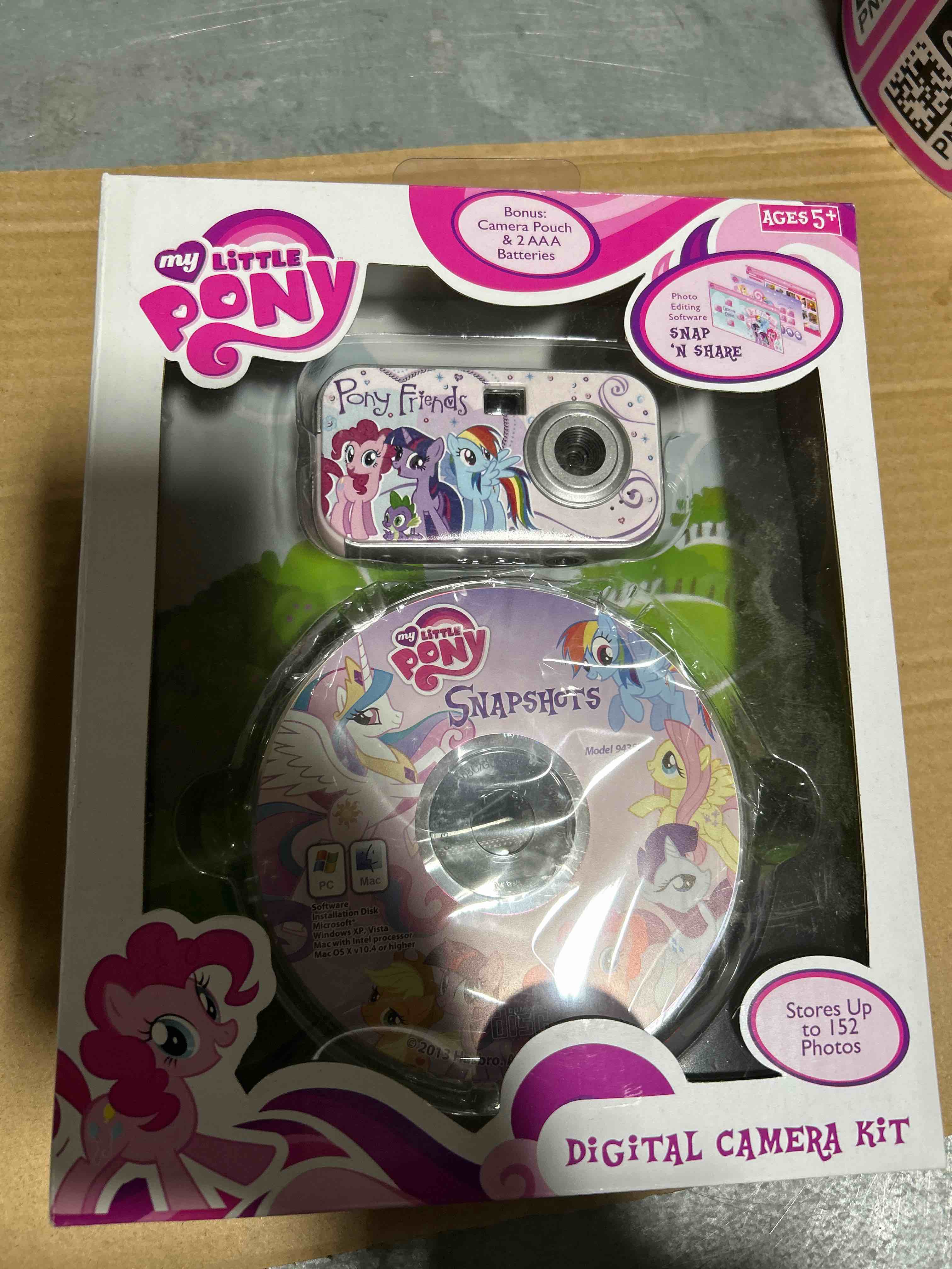 my little pony digital camera kit