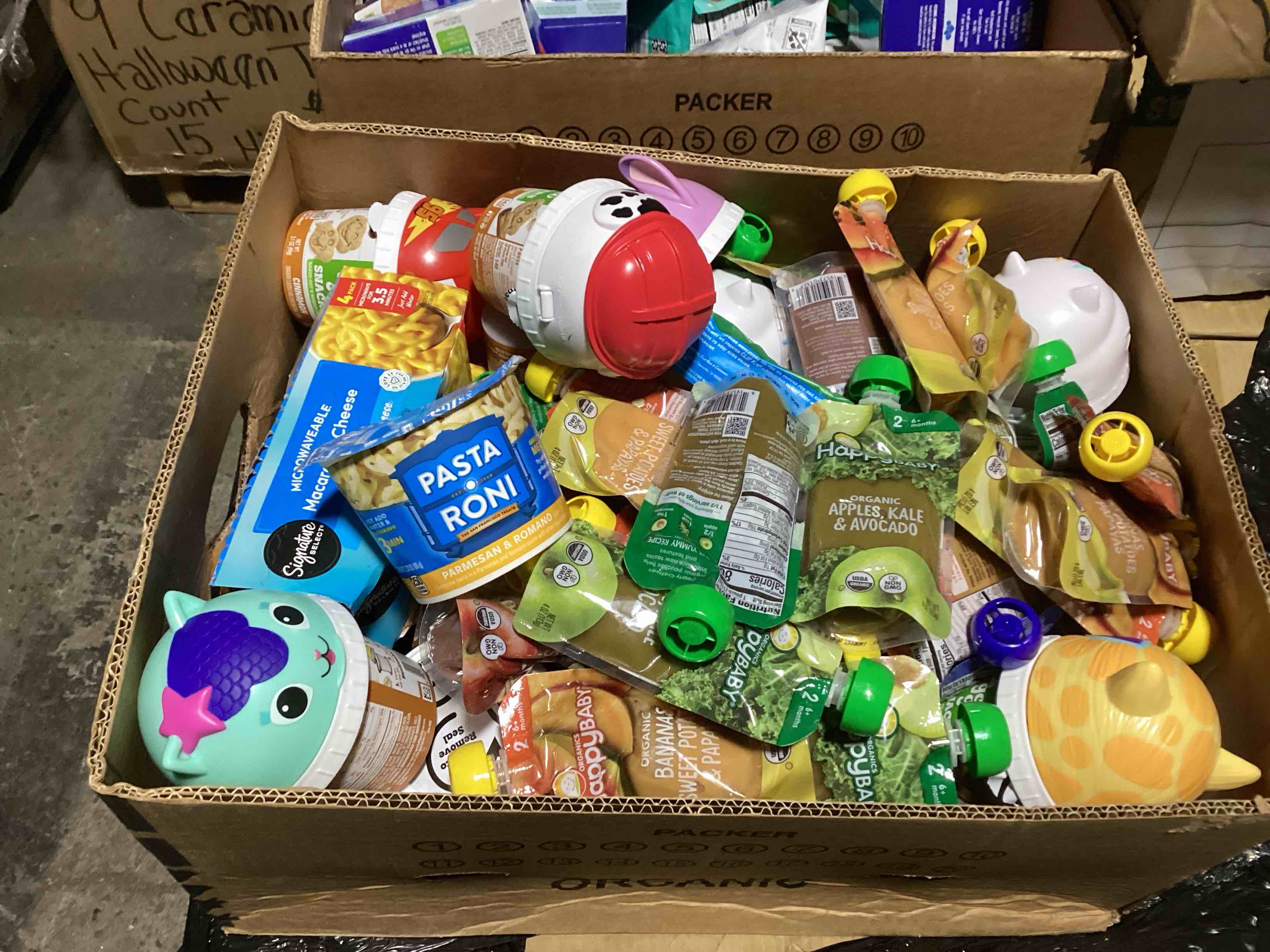 Condition photo showing Good Condition for box of food