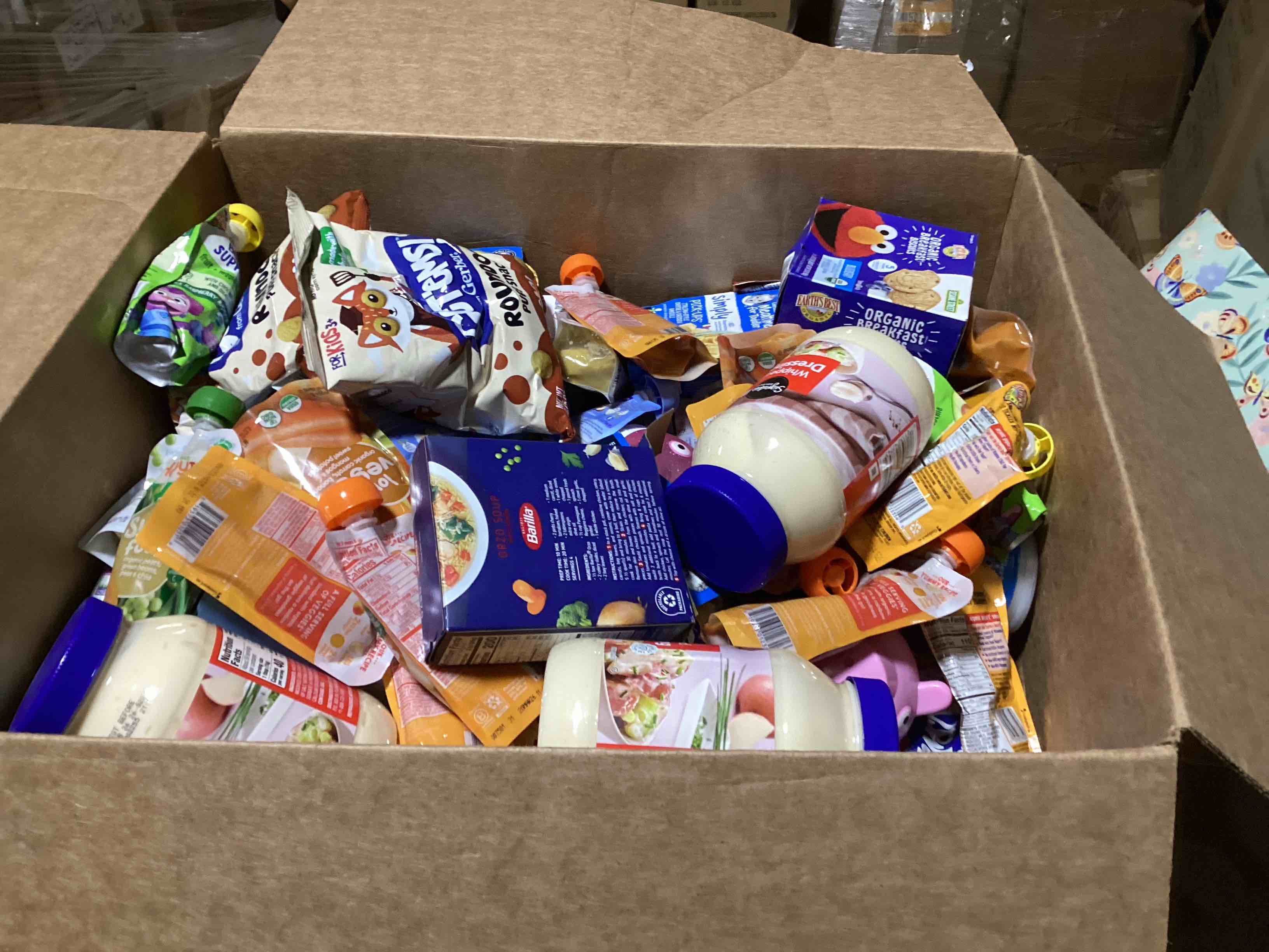 box of food