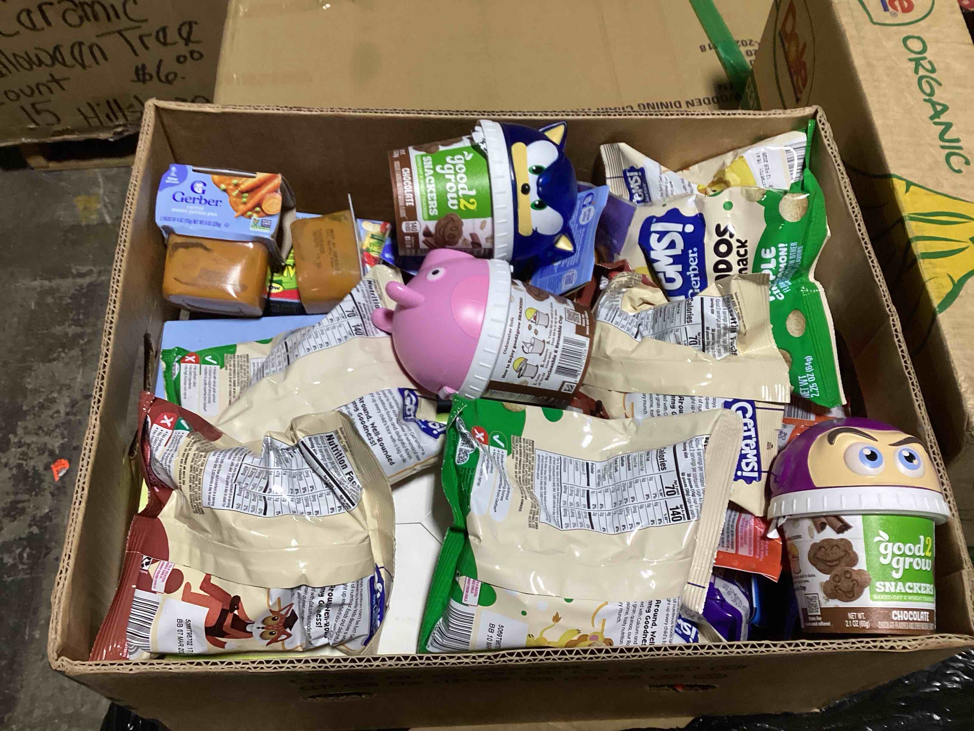 box of food