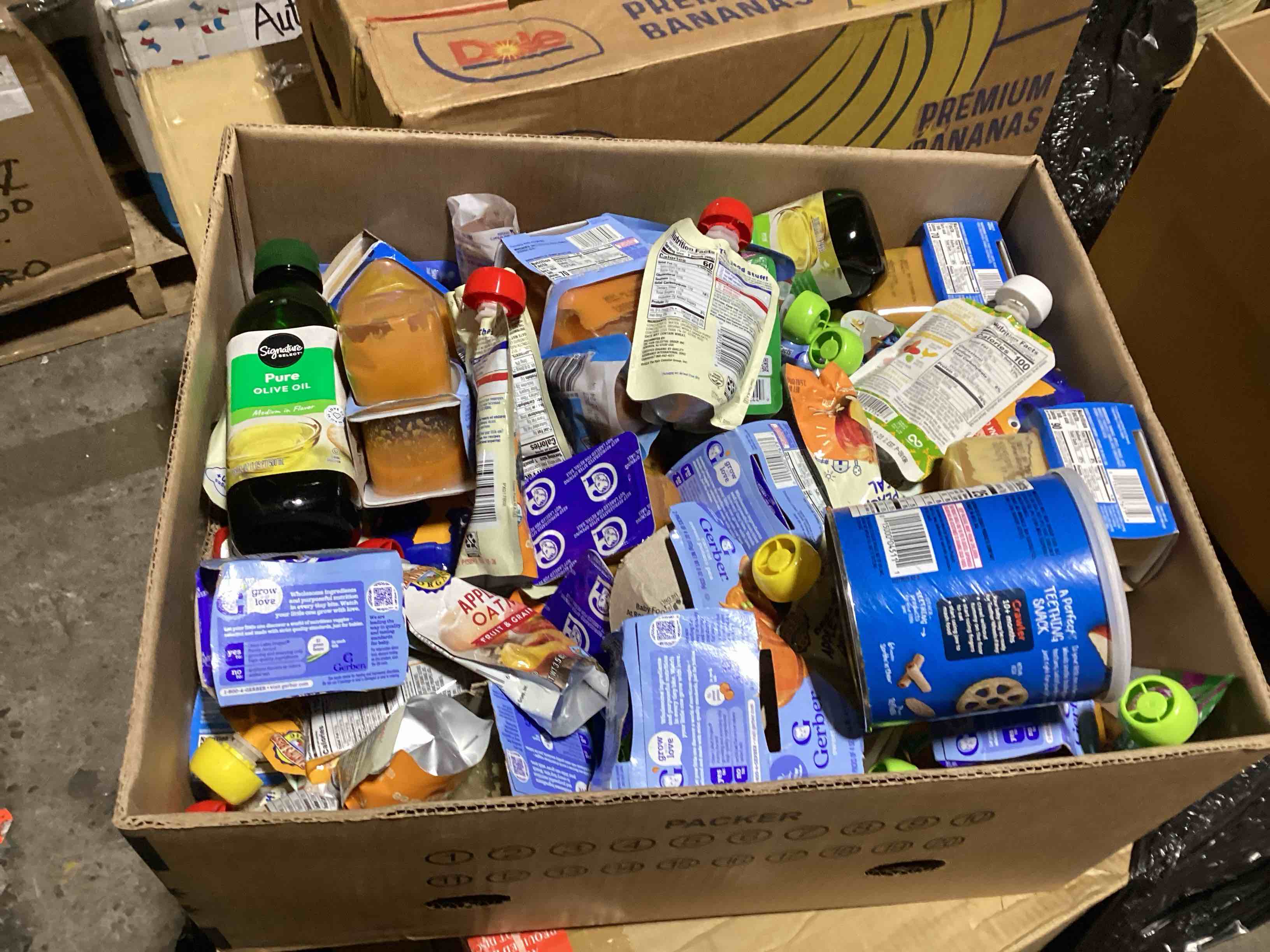 box of food
