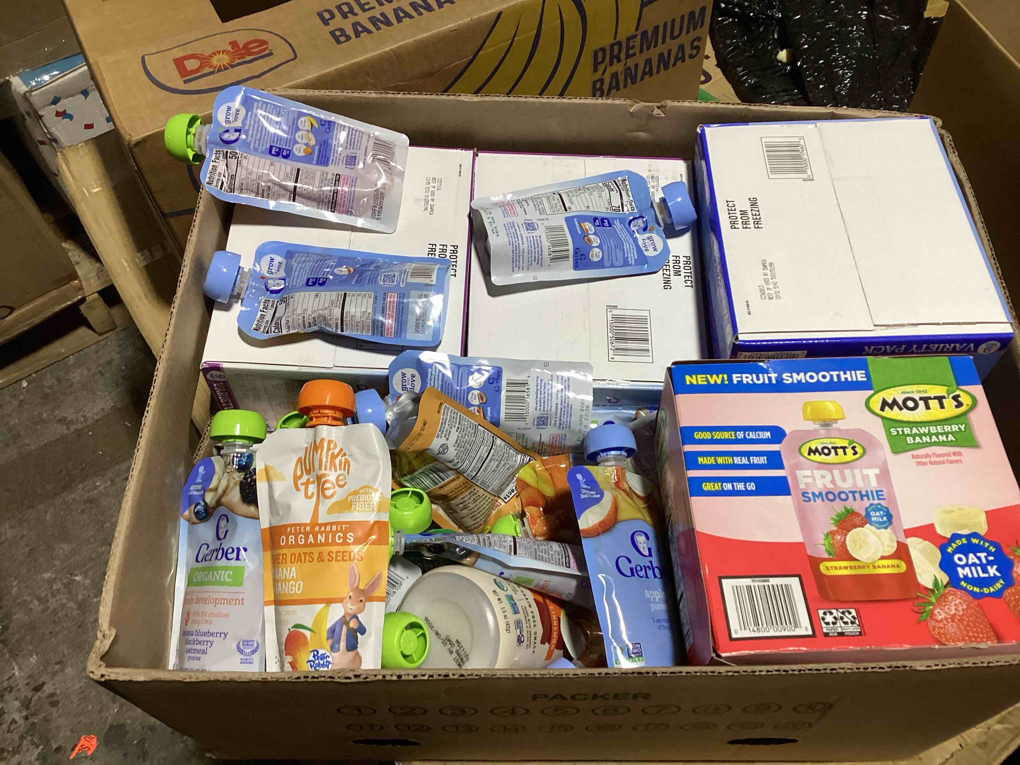 box of food