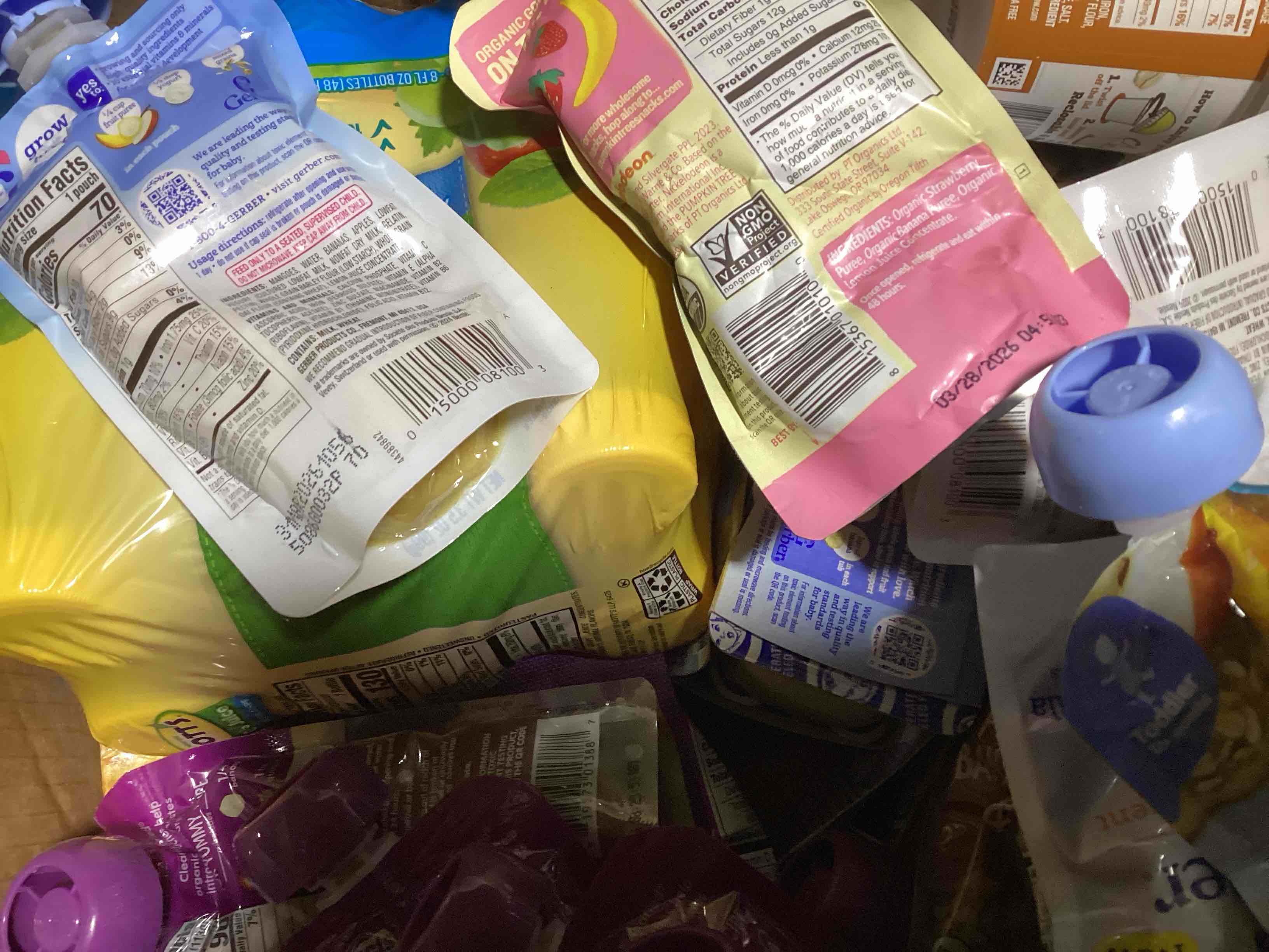box of food