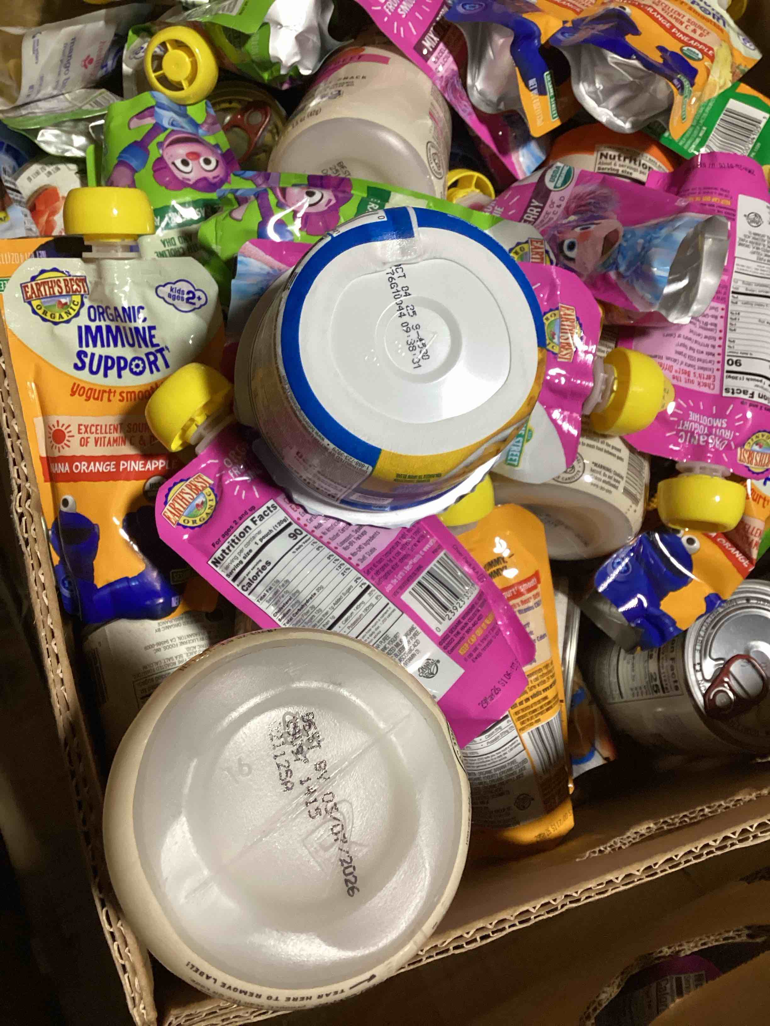 box of food