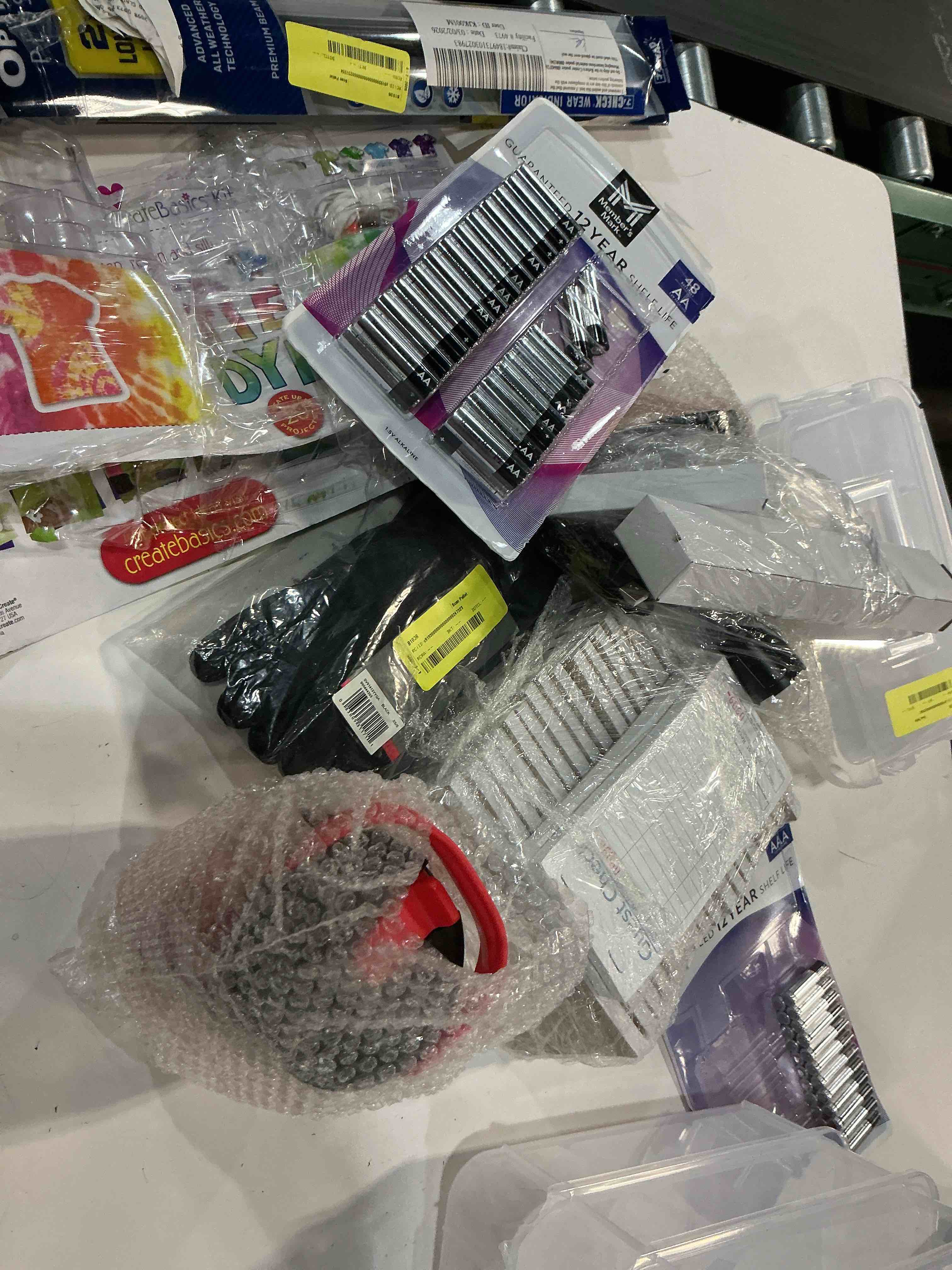 Condition photo showing As Is for assorted accessories for home decoration, repair personal use