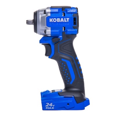 kobalt 24-volt variable speed brushless 3/8-in drive cordless impact wrench (battery not included)