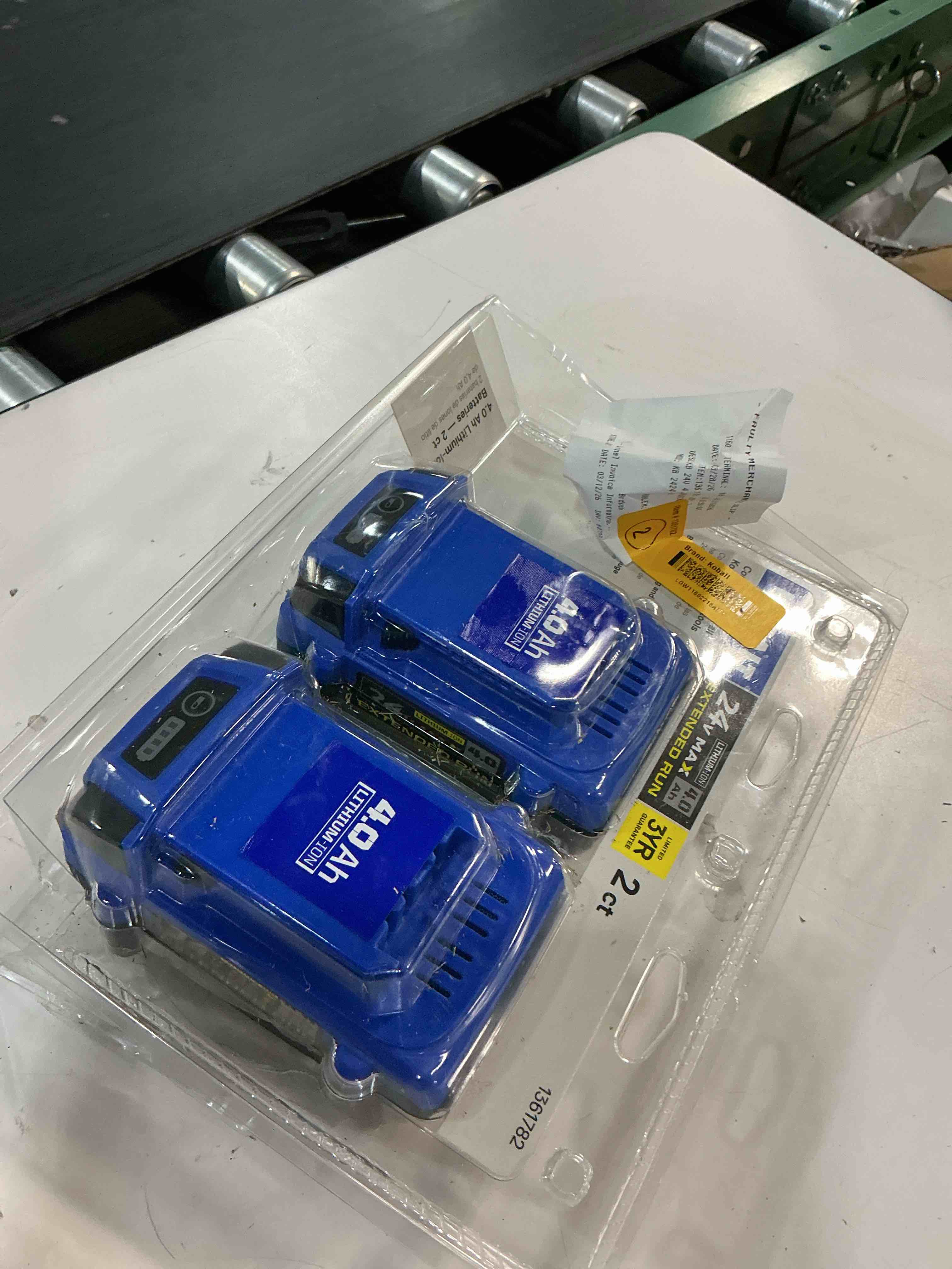 Condition photo showing Good Condition for kobalt 24 -volt 2 -pack lithium-ion ( 4 ah 4 ah battery )