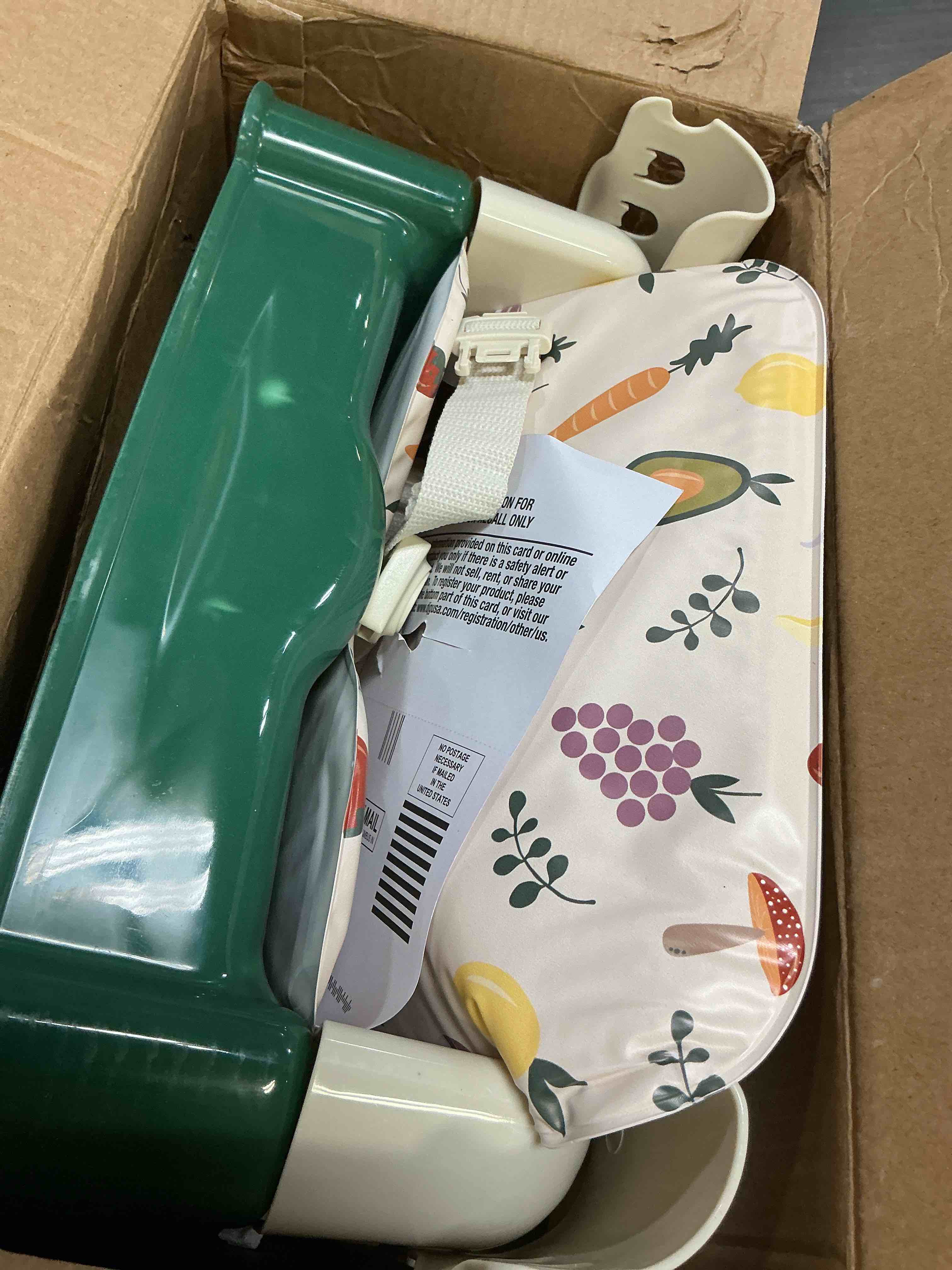 Condition photo showing As Is for safety 1st deluxe 5-in-1 sit, snack & go...