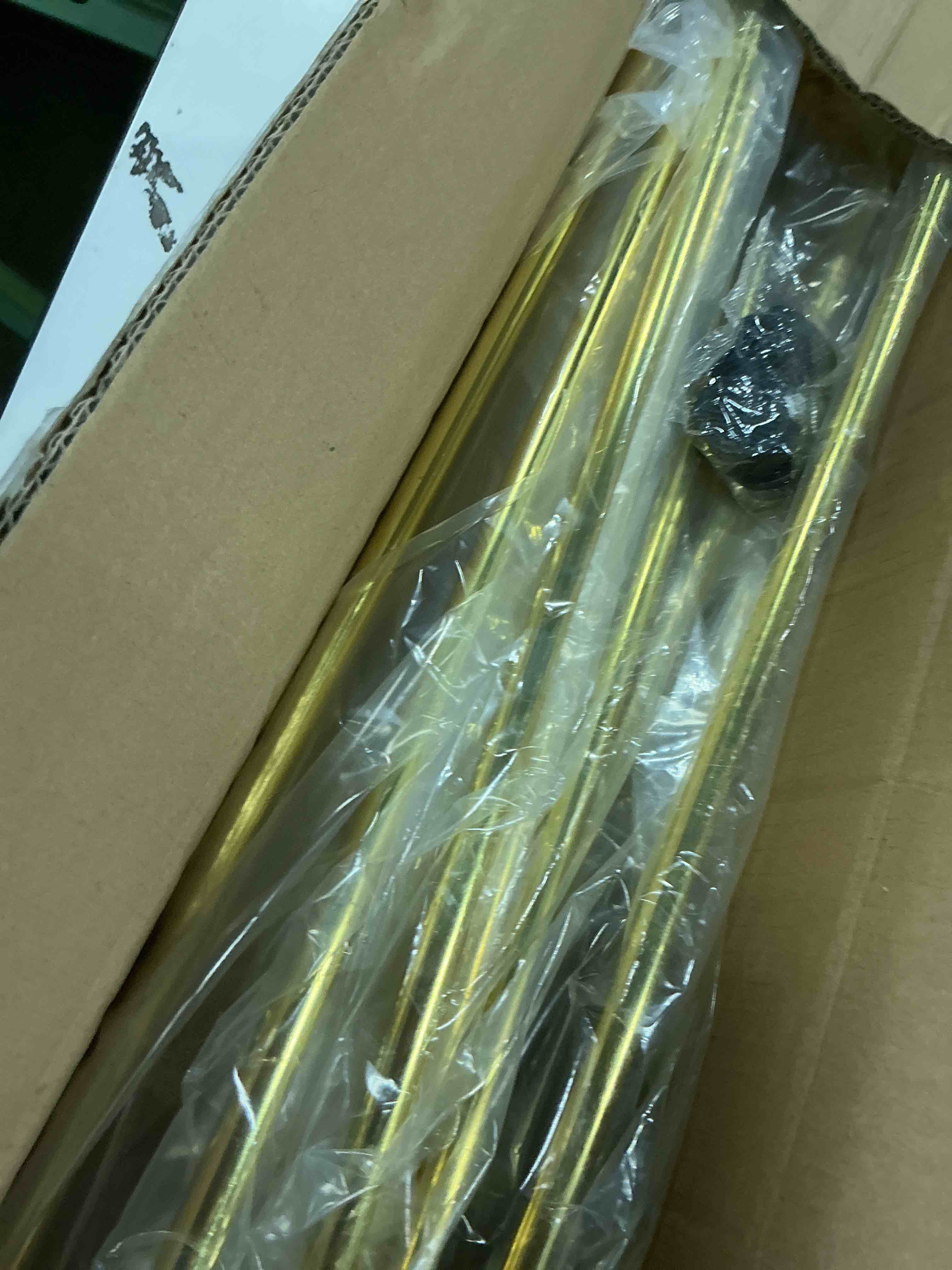 Condition photo showing Good Condition for osring 24 inch hairpin table legs with 1/2” dia 3-rods, metal furniture legs for coffee table and tv stand, mid-century gold hairpin feet with floor protector, 4 pack