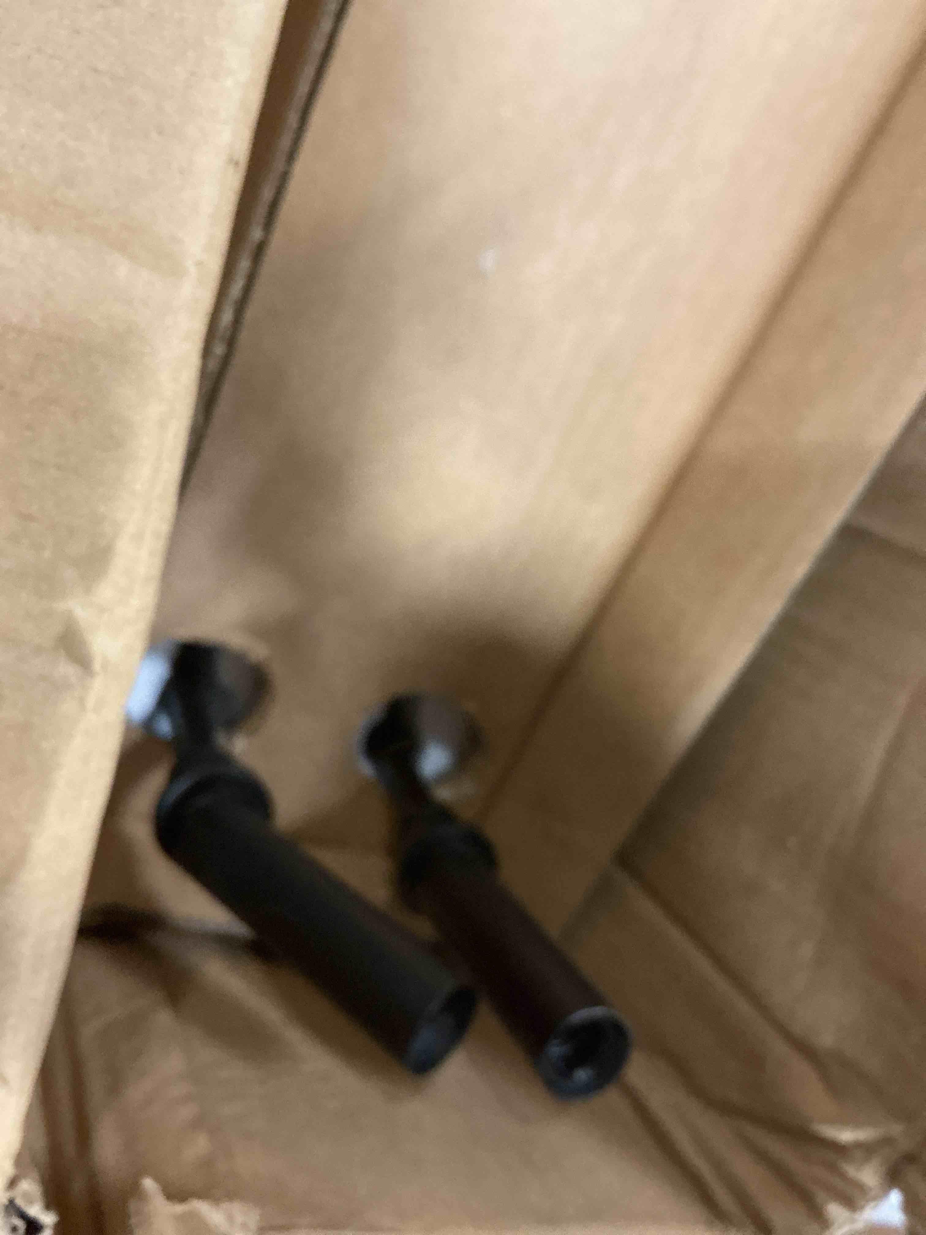Condition photo showing As Is for ml lighting 25305-mb azara 28" wide 5-light chandelier - matte black