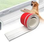 2 packs monoid heavy-duty window sill protector - residue-free pet guard for dogs & cats, scratch & chew res