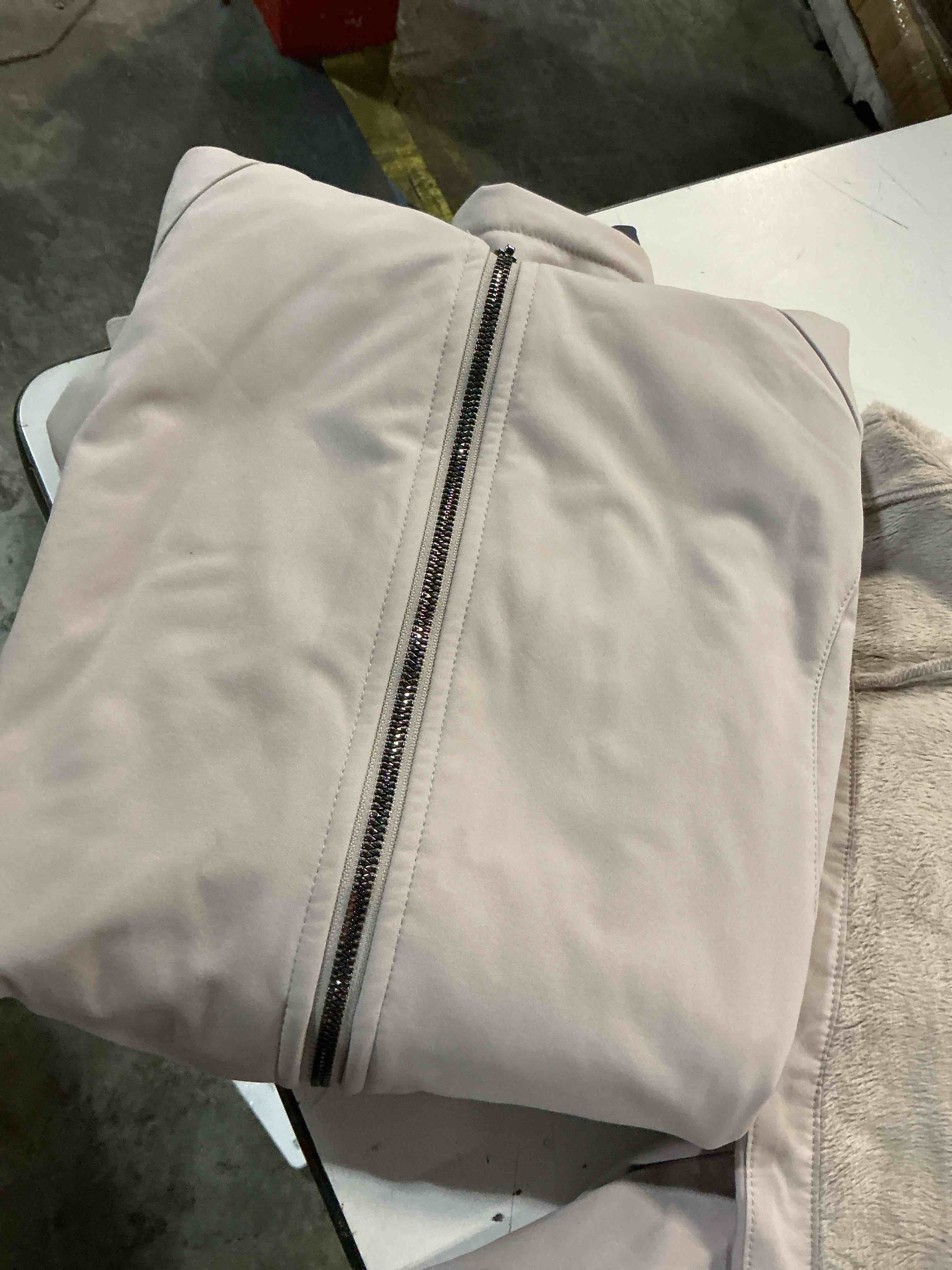 Condition photo showing Good Condition for little donkey andy women’s softshell jacket, ski snowboarding jacket with removable hood, fleece lined