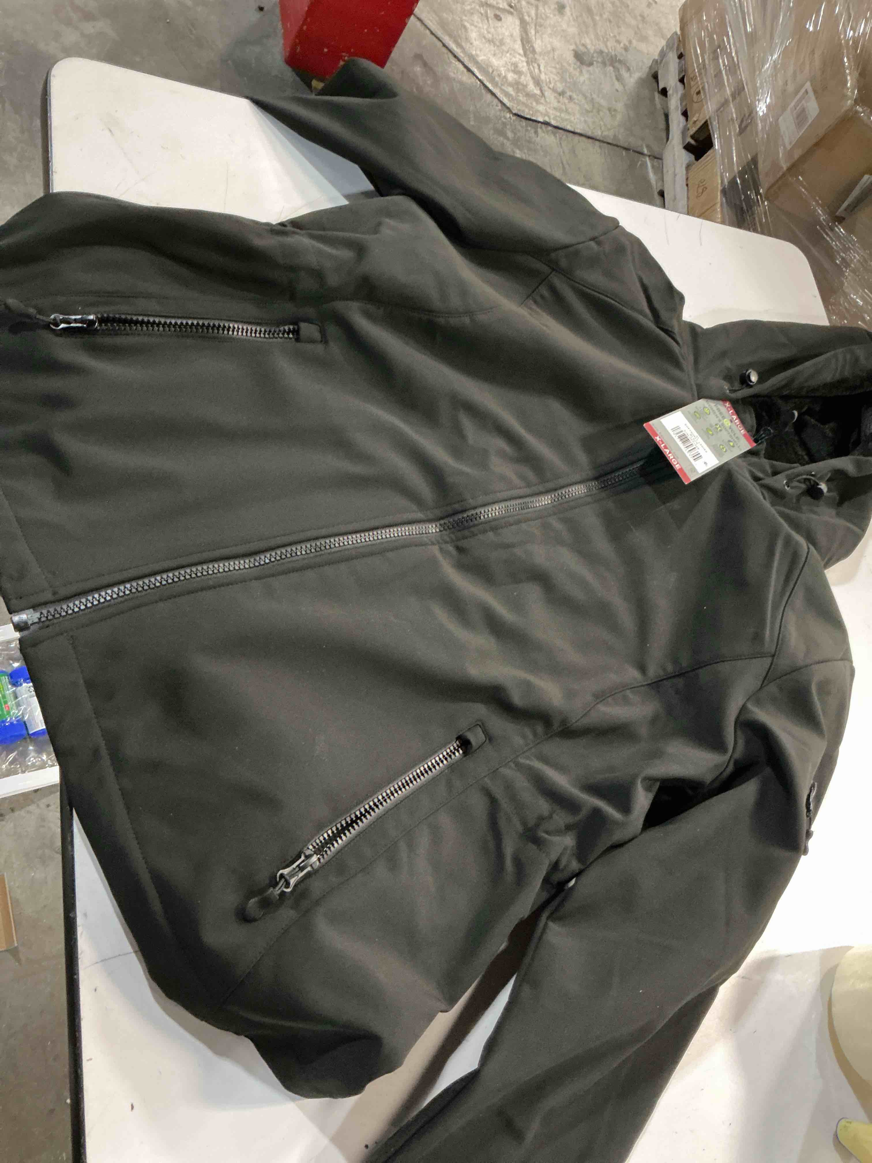 Condition photo showing Good Condition for 33,000ft women's softshell jacket with hood waterproof lightweight windbreaker windproof rain shell jacket for outdoor hiking
