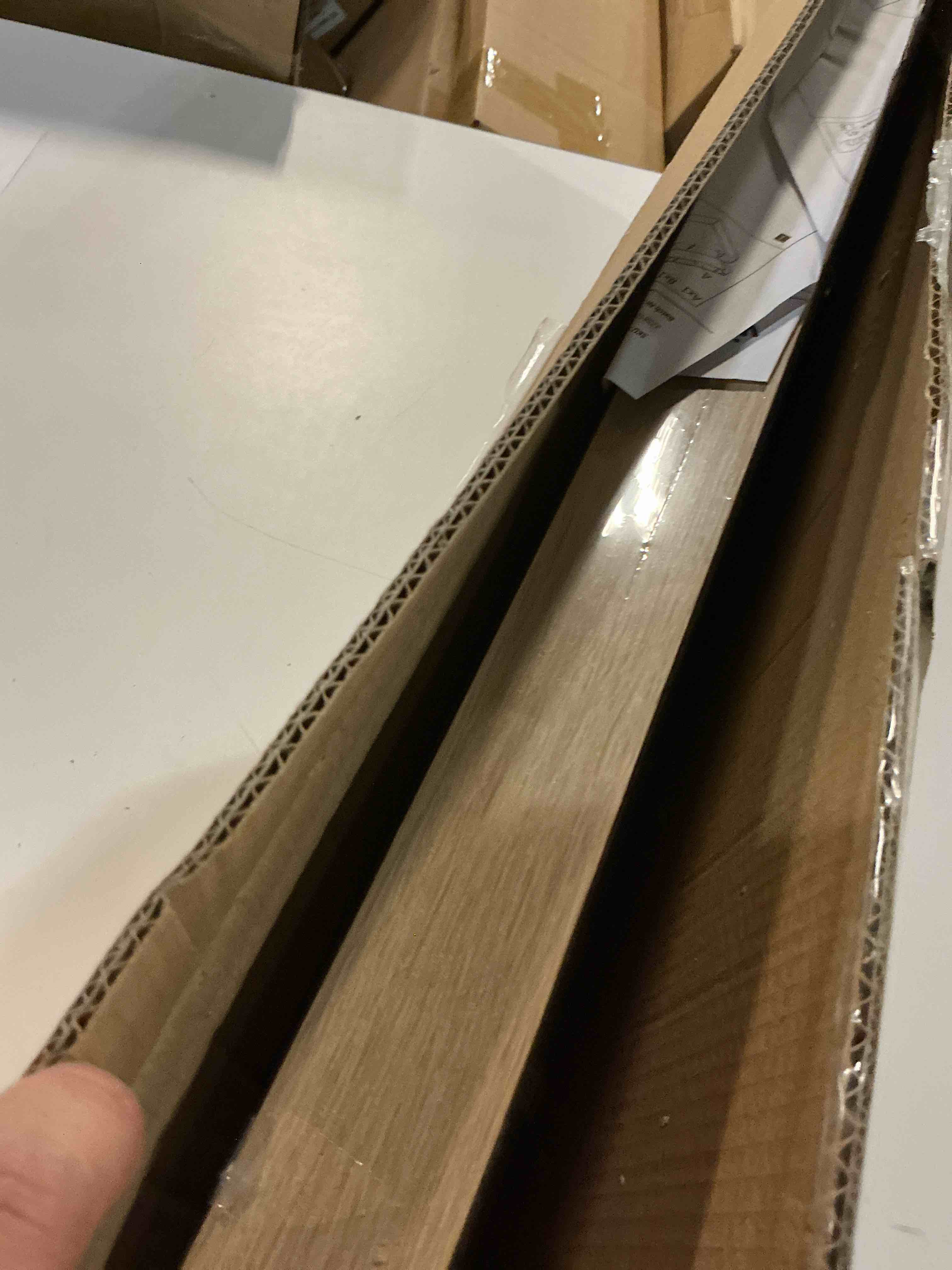 Condition photo showing Good Condition for vidaxl wall shelf, floating shelf, display shelf, wall mounted shelf for book dvd photo frame trophy planter pot decorations, modern, oak