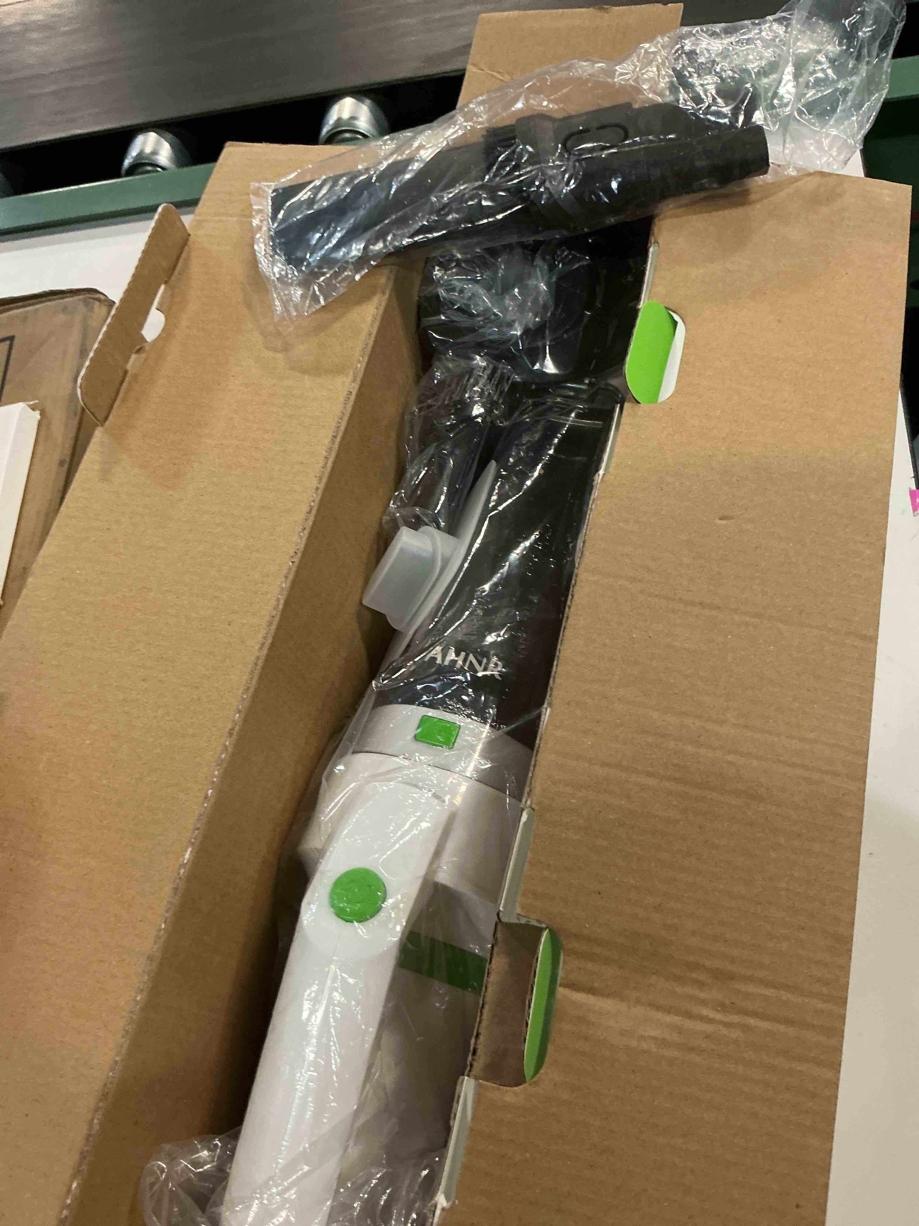 Condition photo showing New/Like New for ahnr handheld vacuum cordless, 16000pa powerful suction hand held vacuum dust busters cordless rechargeable with led light & 2 hepa filters, portable car vacuum cleaner high power for car home office white & green