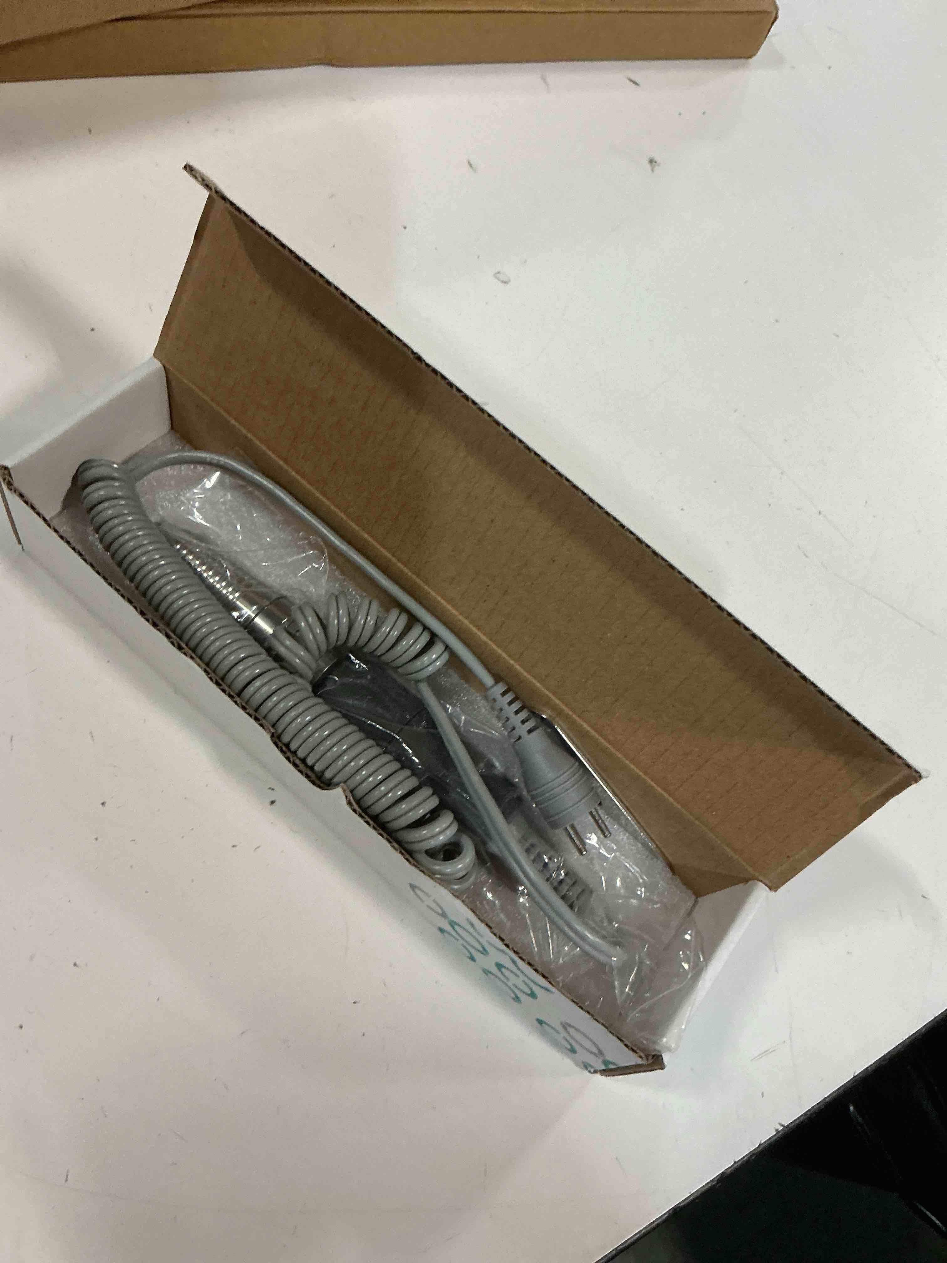 Condition photo showing New/Like New for nail drill handpiece for up200 machine, compatible with kupa kp55, kp60, kp5000, homove 35000rpm professional electric nail file handle replacement 3 pins, low noise and comfortable (only handpiece)