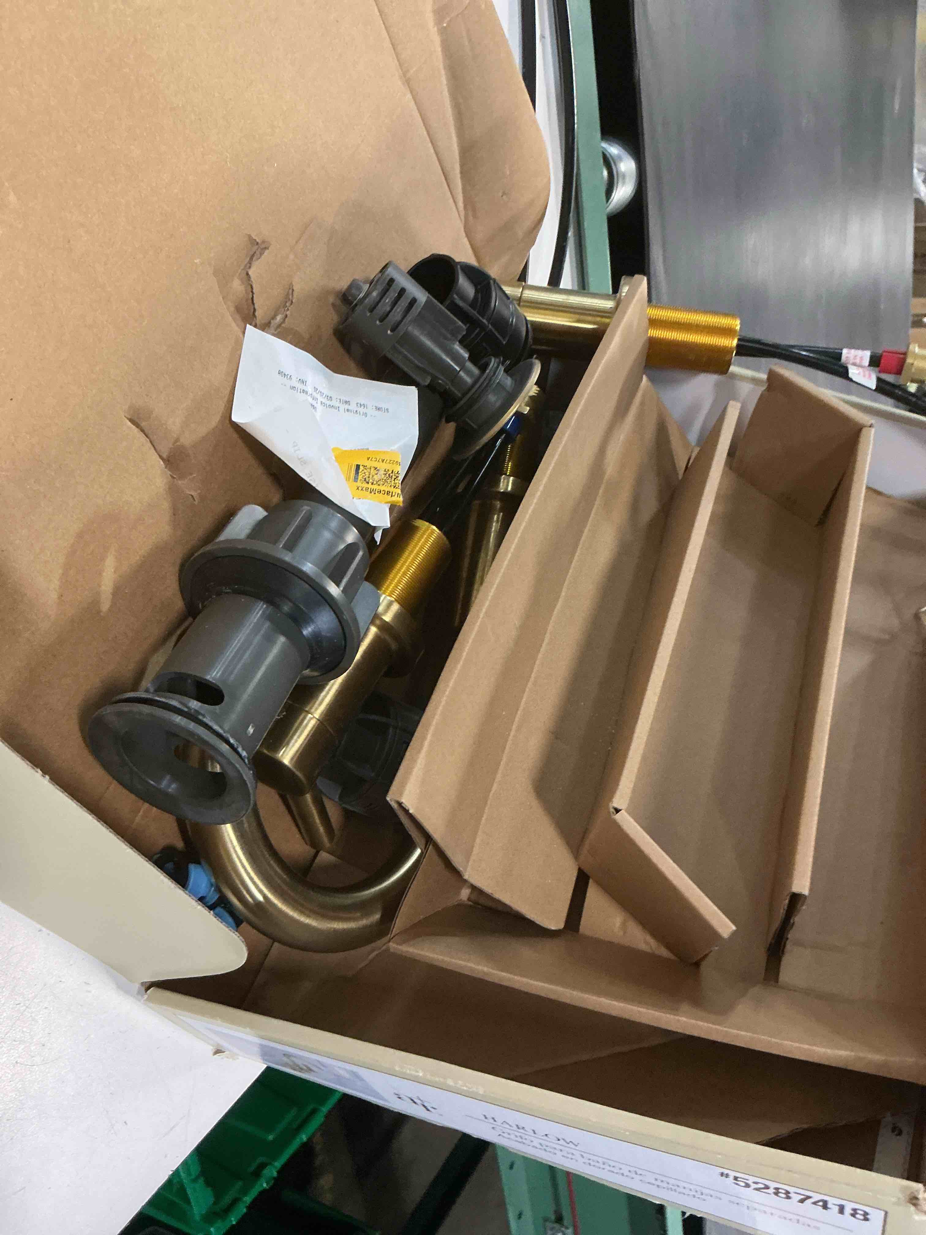 Condition photo showing As Is for allen + roth handle assembly for item 5287418