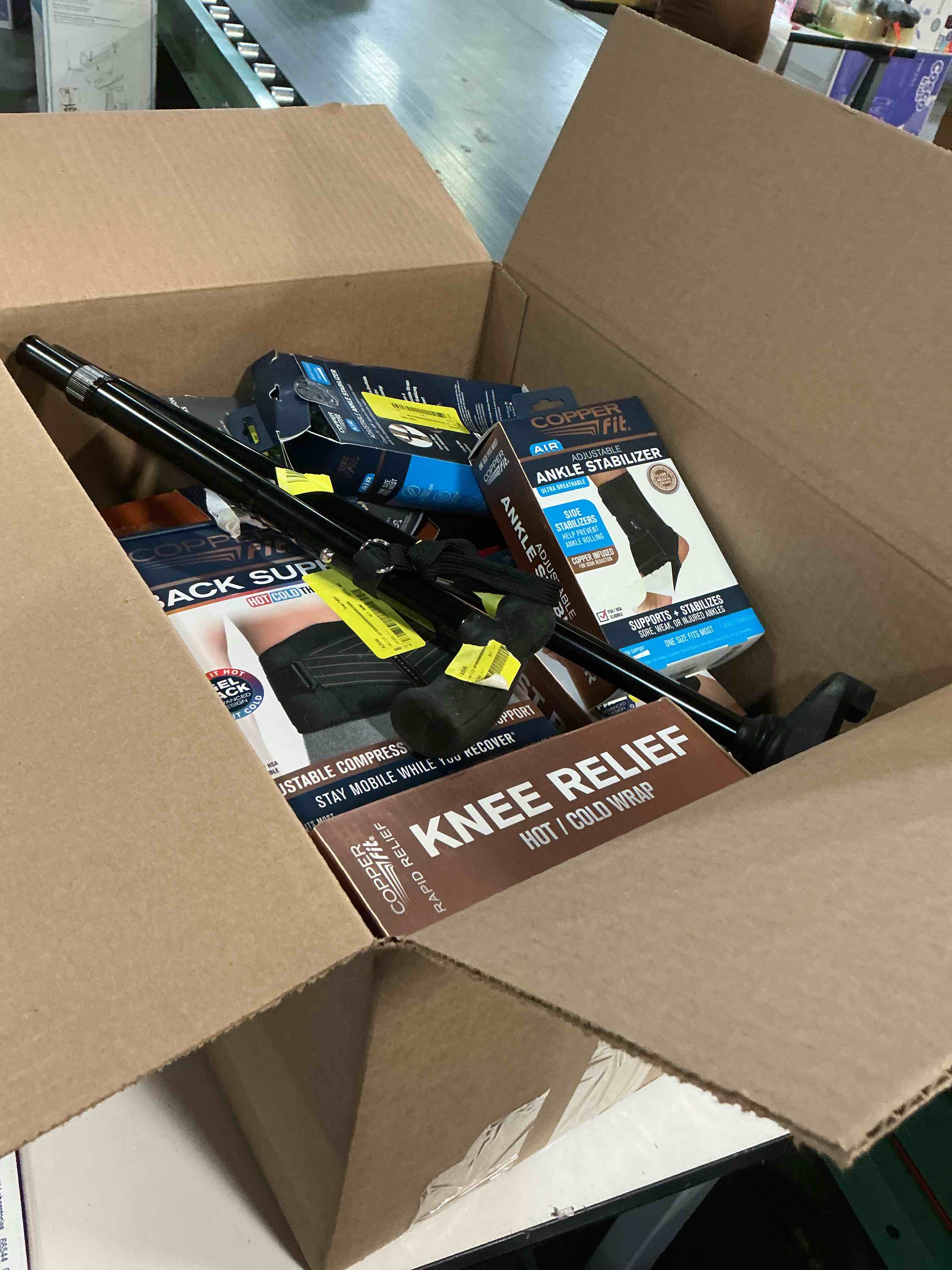 Condition photo showing Good Condition for assorted copper fit  adjustment (variety of items size, color and uses)