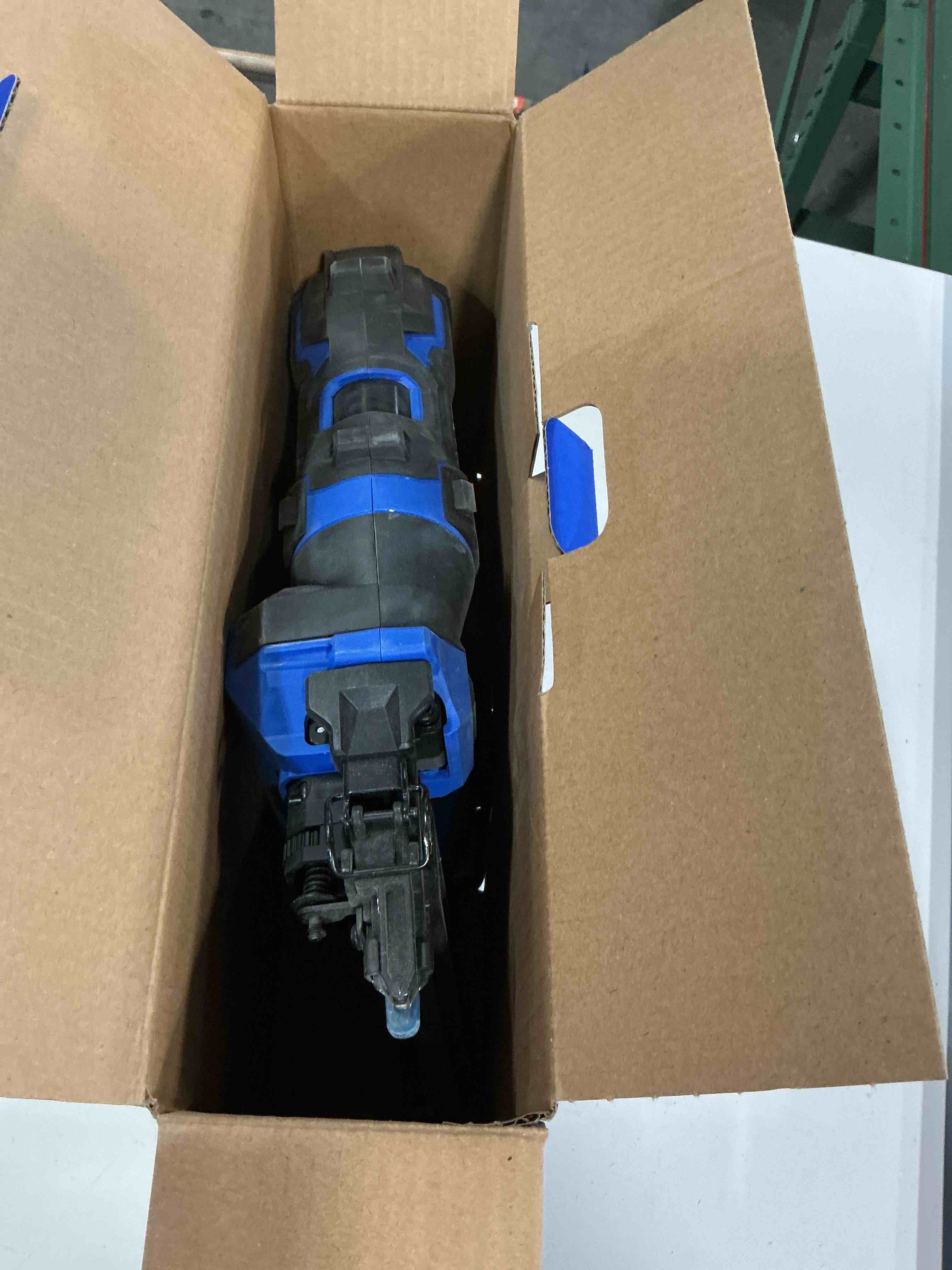Condition photo showing As Is for kobalt xtr 2-1/8-in 18 -gauge cordless straight brad nailer (battery not included and charger