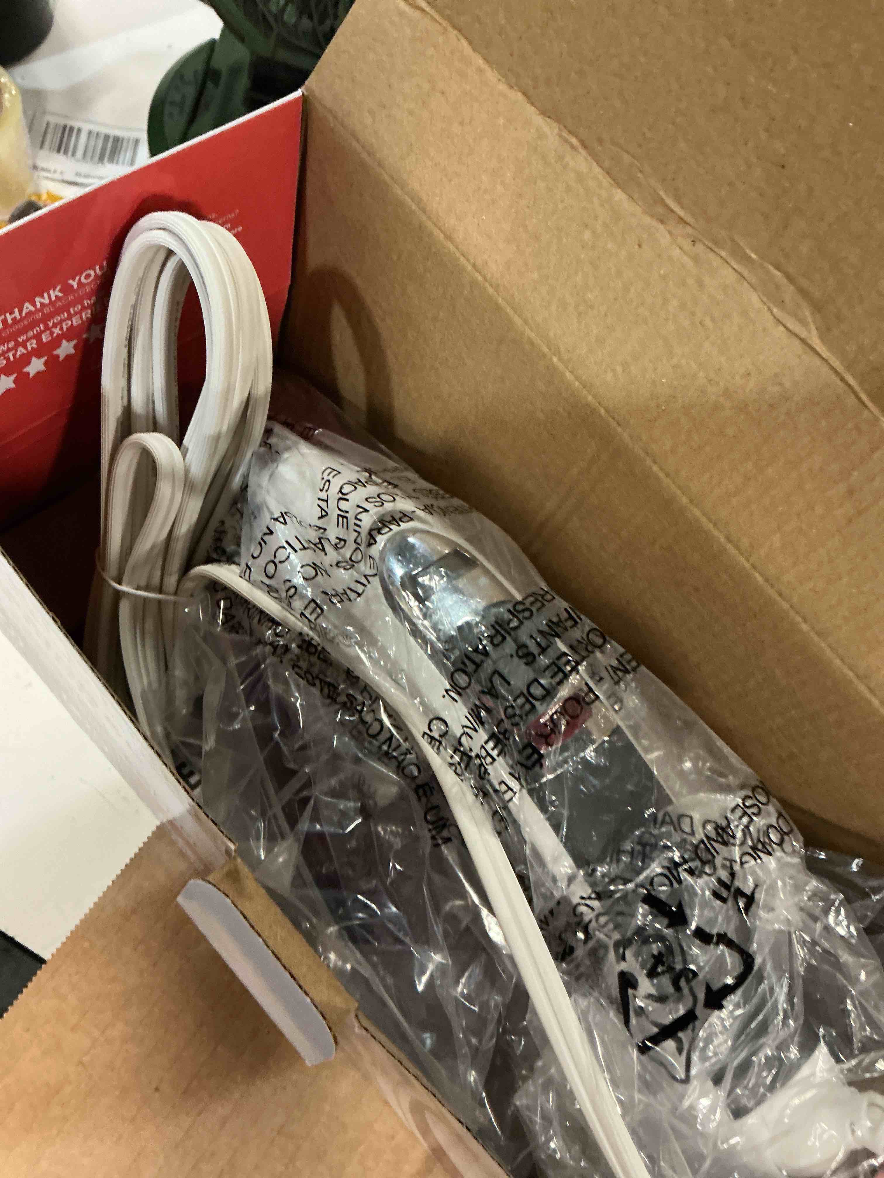 Condition photo showing New/Like New for black+decker  professional steam iron with stainless steel soleplate  purple  ir1350s-t