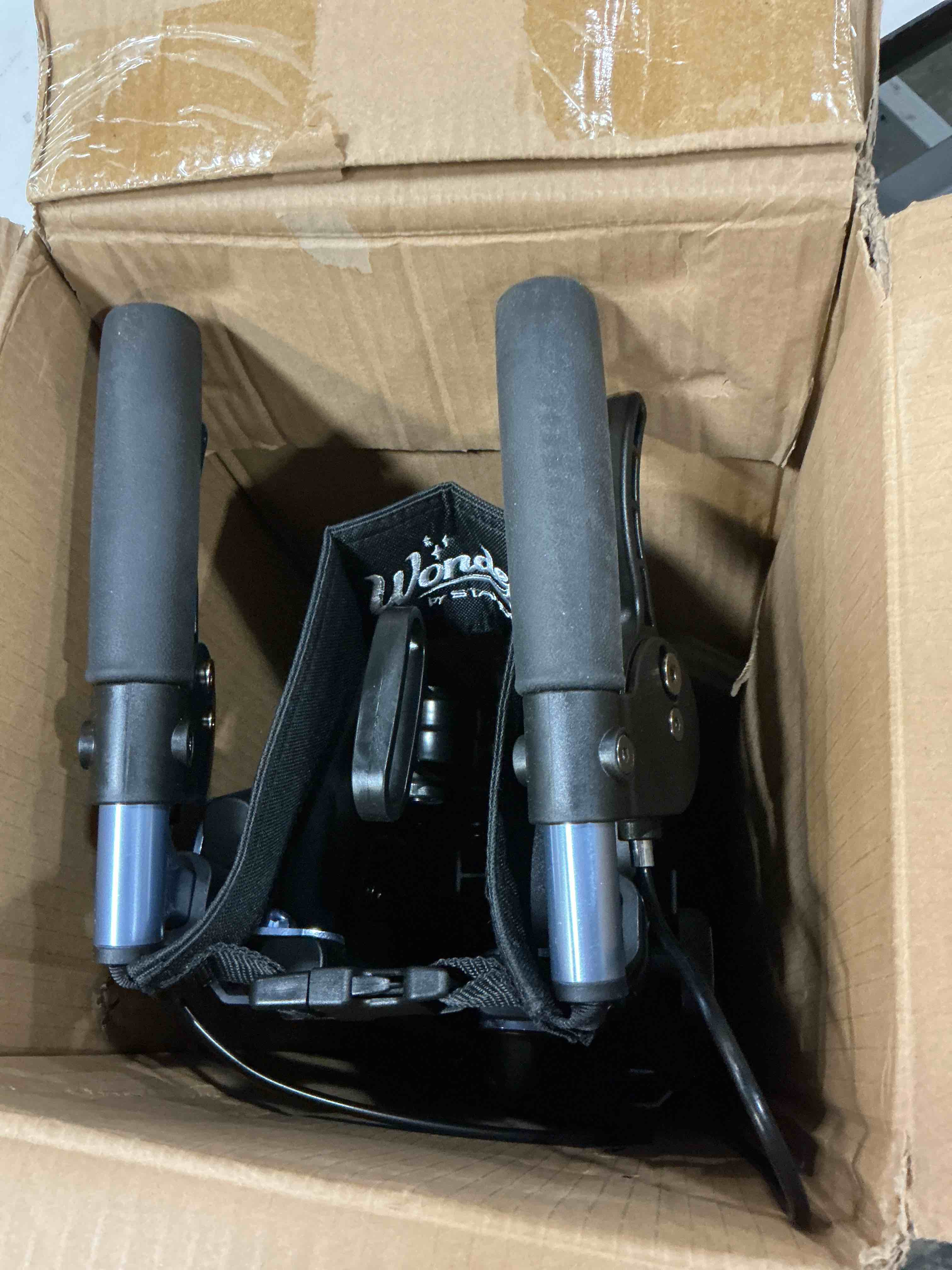 Condition photo showing Good Condition for stander wonder rollator plus, lightweight folding mobility rolling-walker, ez fold-n-go-rollator for seniors and adults, 6-inch wheels, locking brakes and padded seat with backrest, cobalt blue