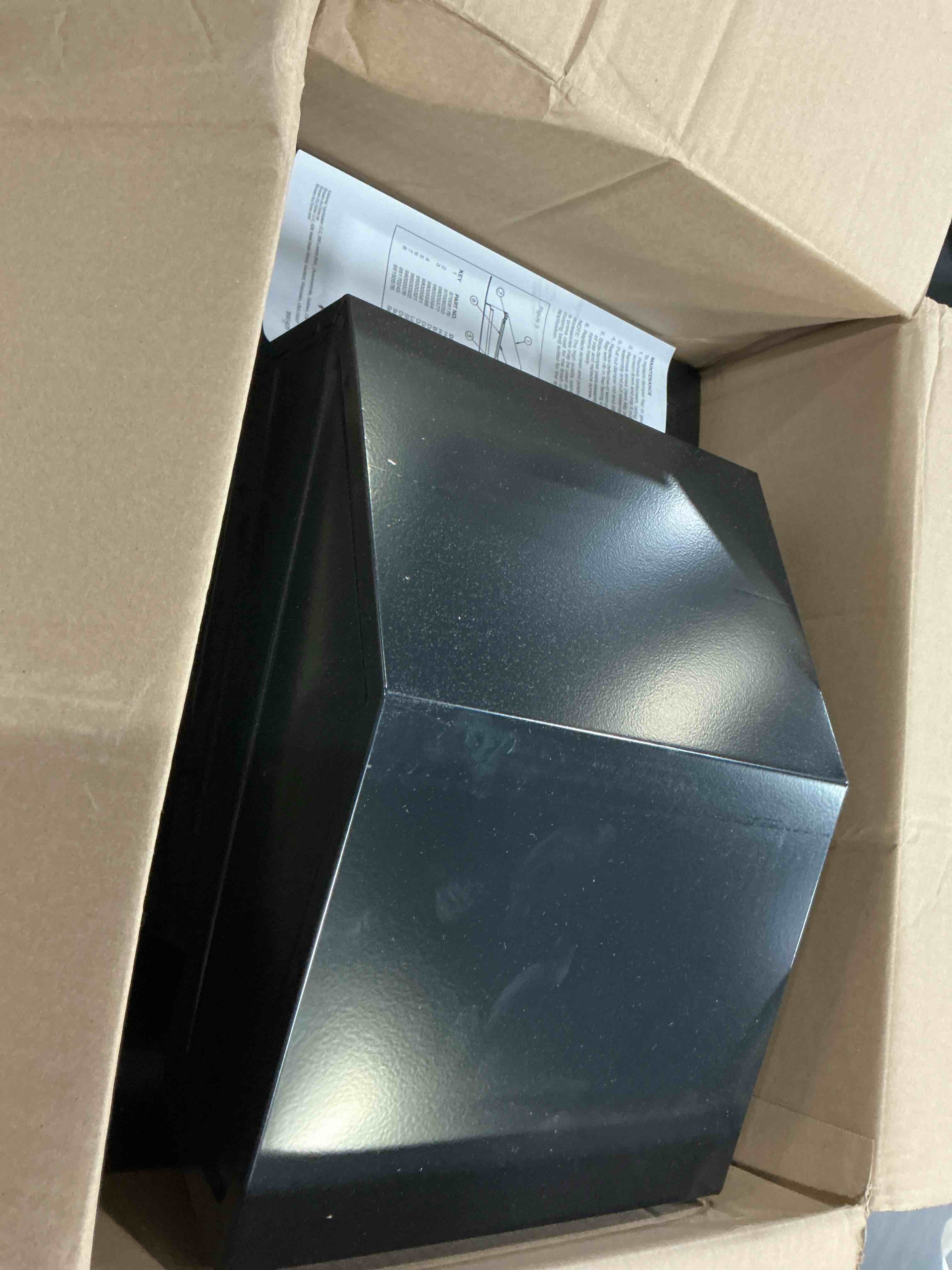 Condition photo showing Good Condition for broan-nutone 634 broan steel 3-1/4x 10" roof cap for 3-1/4 x 10 8-inch round duct, 1