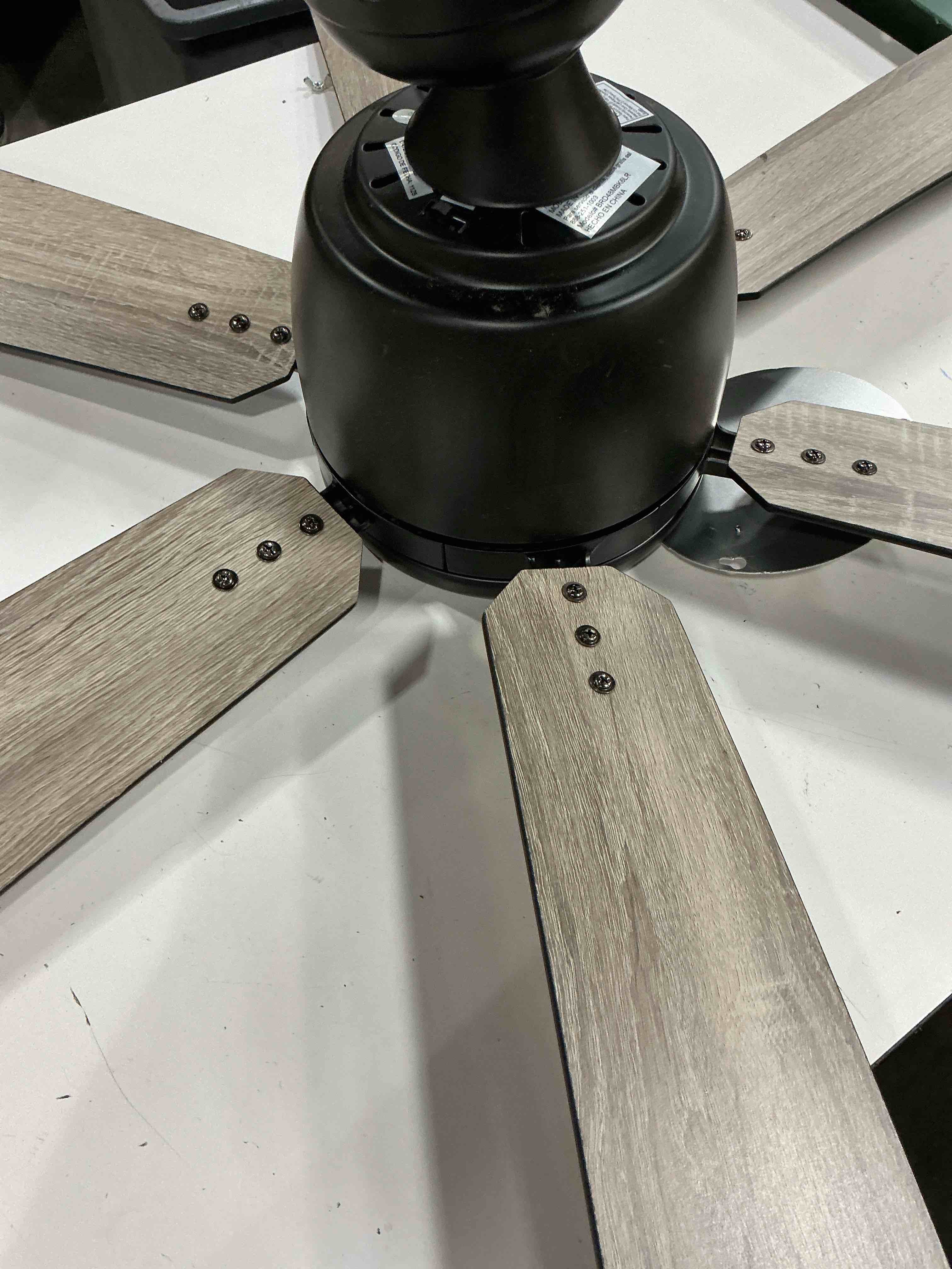 Condition photo showing As Is for ceiling fan