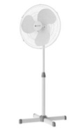  utilitech 16-in 3-speed indoor white oscillating pedestal fan sp8-6rr s3