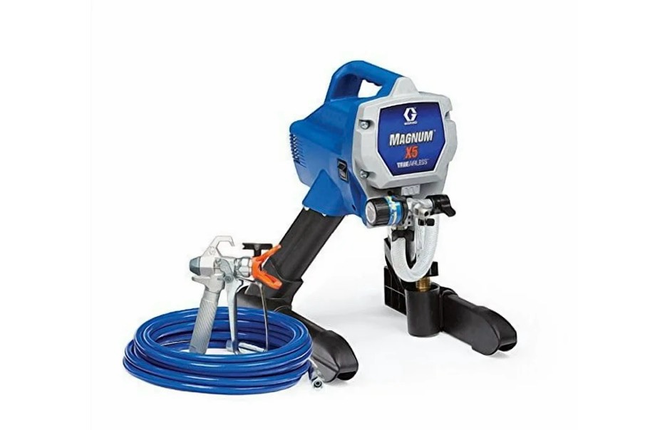 graco magnum 262800 x5 stand airless paint sprayer, blue