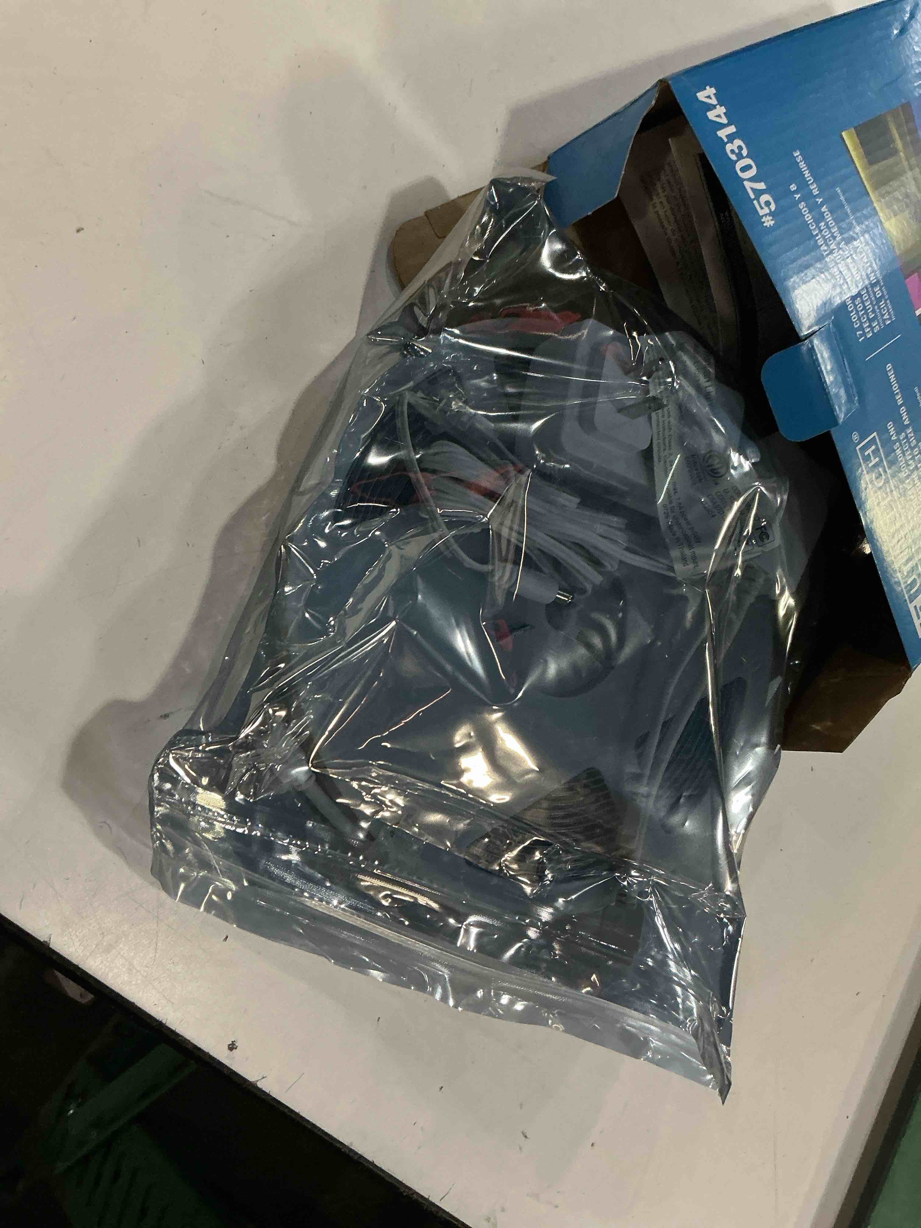 Condition photo showing As Is for  utilitech led multicolor strip light