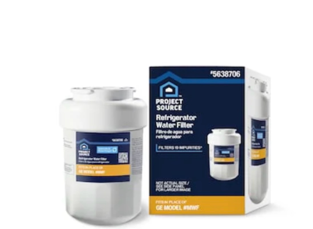  Project Source Twist Refrigerator Water Filter