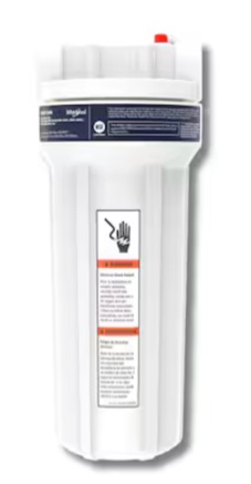 whirlpool standard capacity whole house water filtration system single-stage 4-gpm
