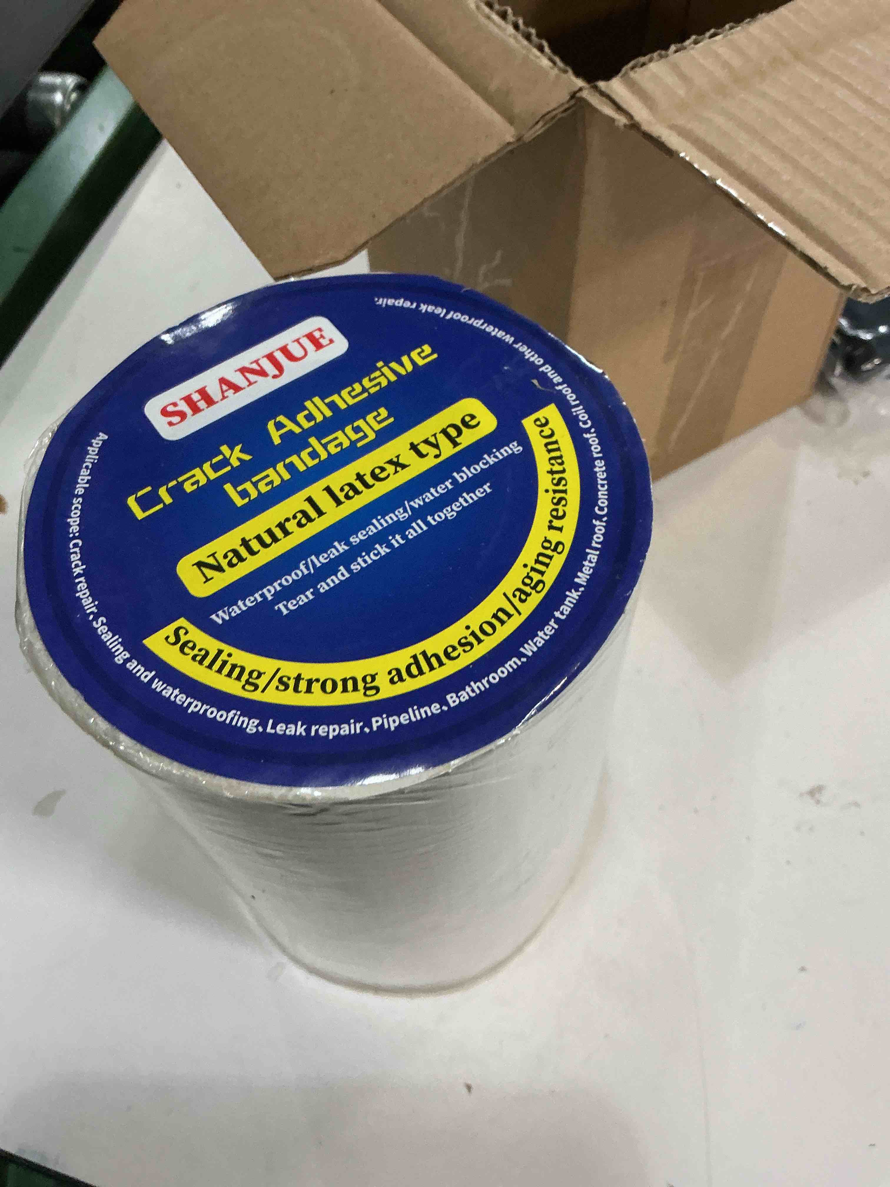 Condition photo showing New/Like New for butyl tape waterproof tape aluminum foil tape tape 200mm(w) x 10m(l) x 1.2mm(t) waterproofing in toilets pipelines roof cracks rvs sunshades windows boat floors swimming pools other