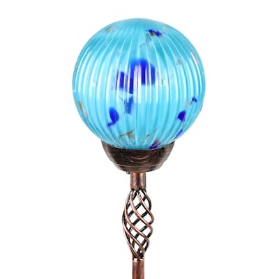 Exhart 30-in MultiColor Metal Solar Traditional Stake