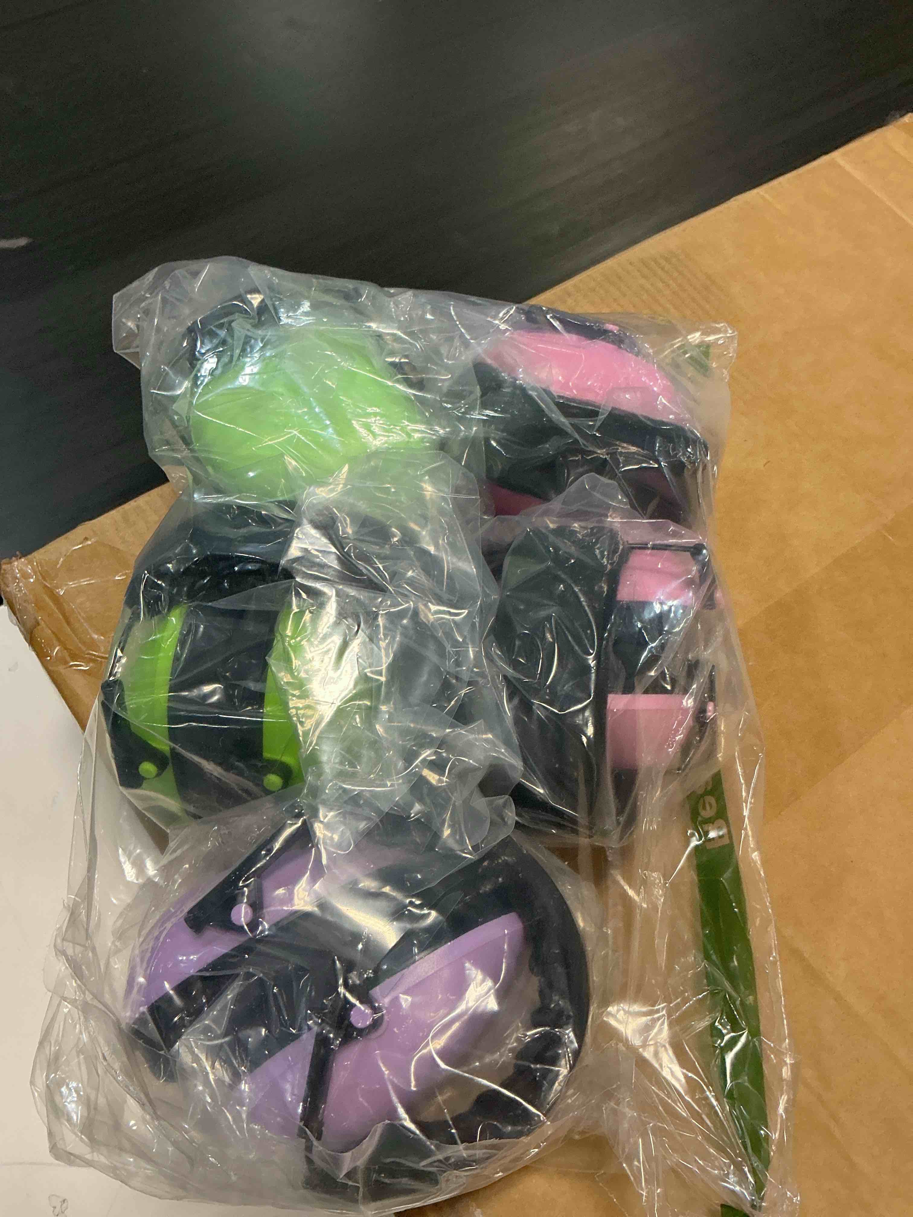 Condition photo showing New/Like New for amylove 5 pcs kids ear protection noise cancelling headphones noise reduction ear muffs 27db hearing protection (5 colors) 5 colors 5