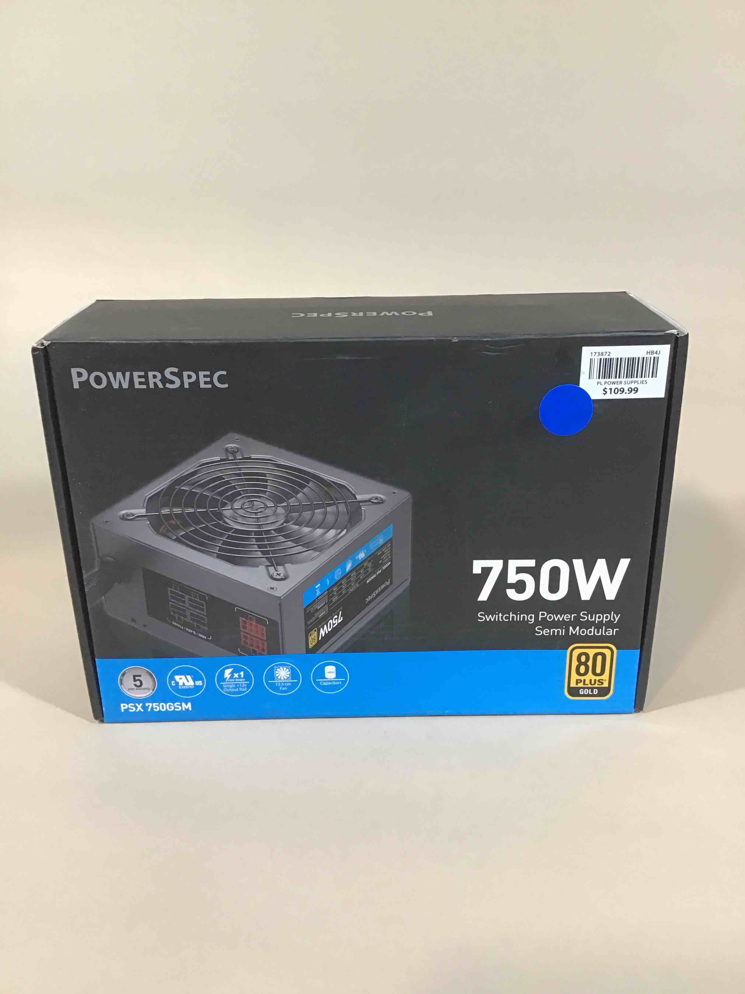 PowerSpec 750W Power Supply