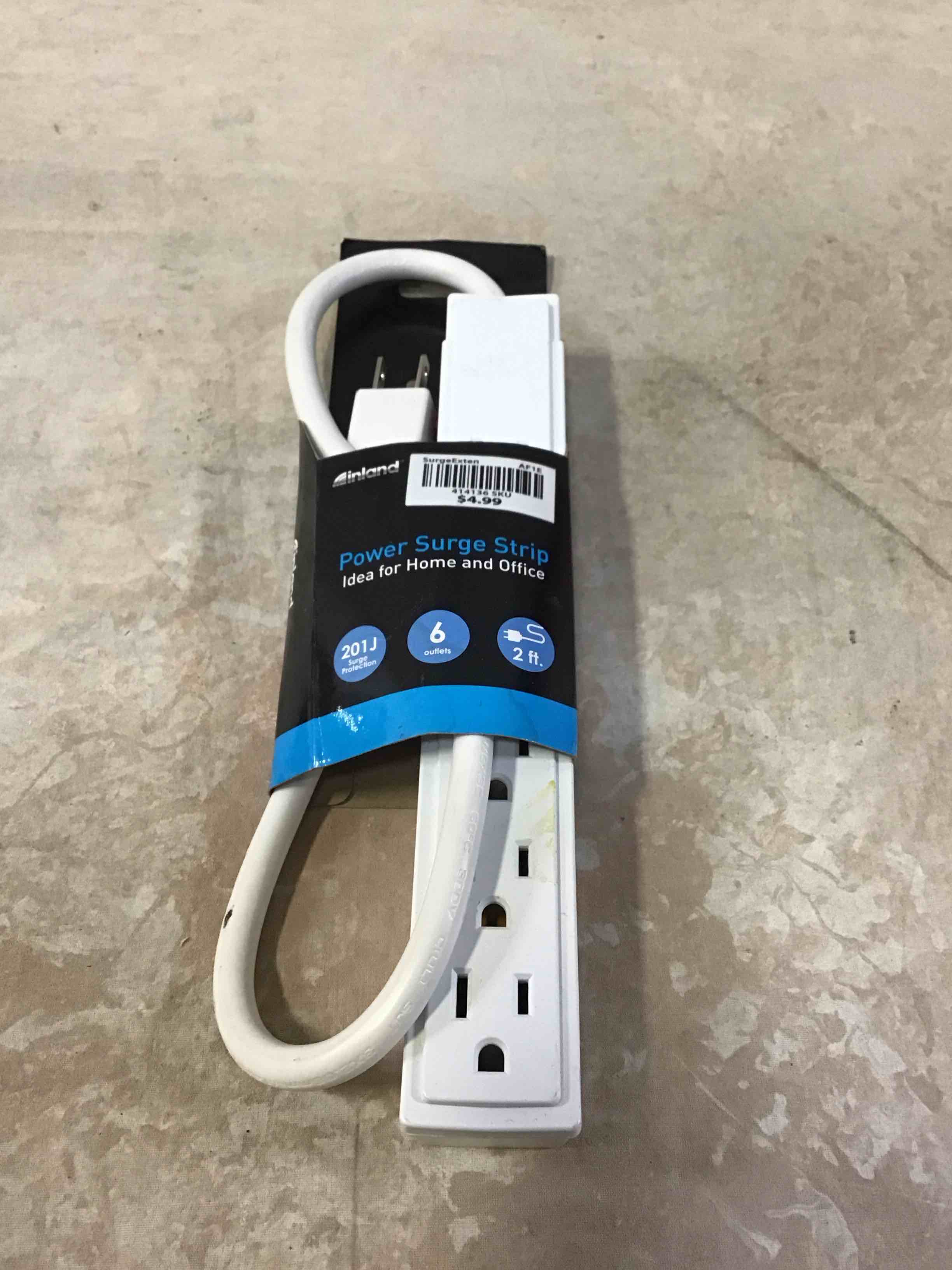 Condition photo showing New/Like New for inland power surge strip