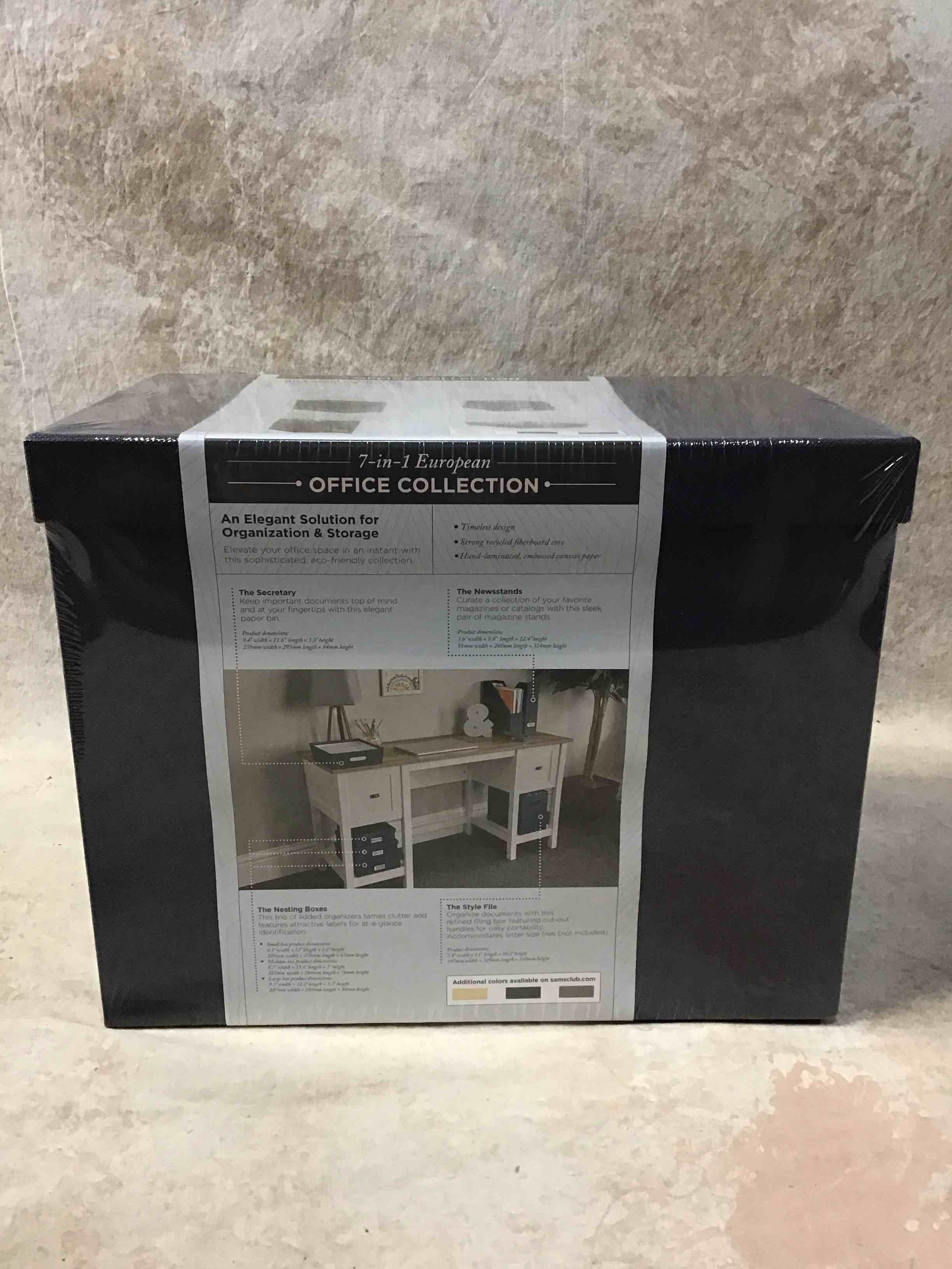 Condition photo showing New/Like New for 7 in 1 european storage office collection