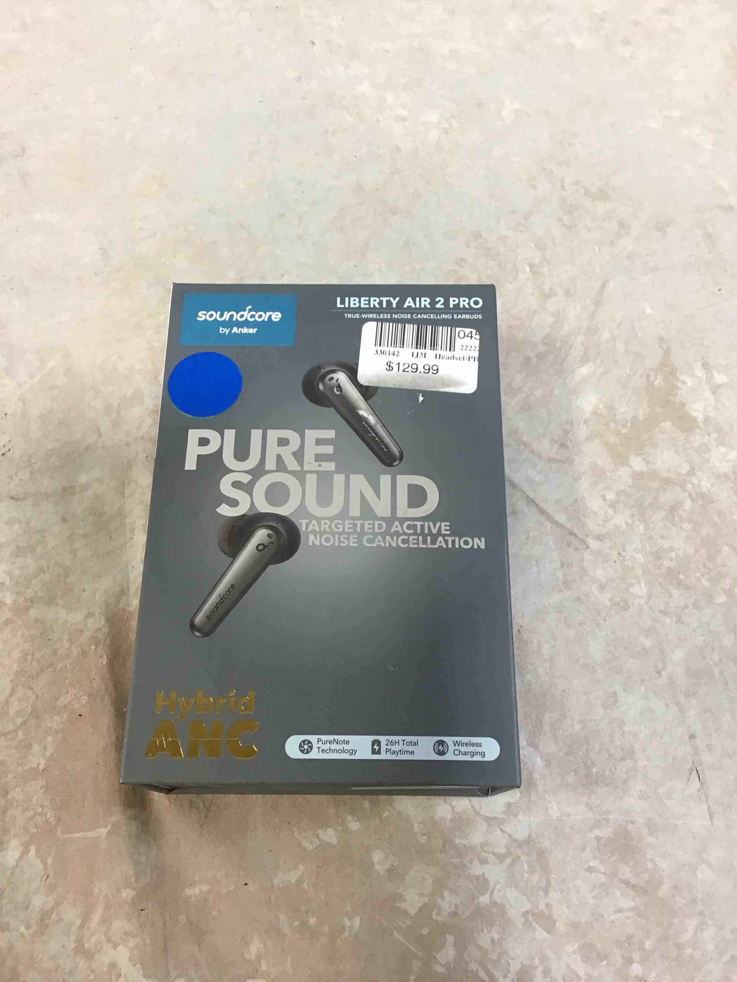 soundcore by anker liberty air 2 pro true wireless bluetooth noise cancelling earbuds - black