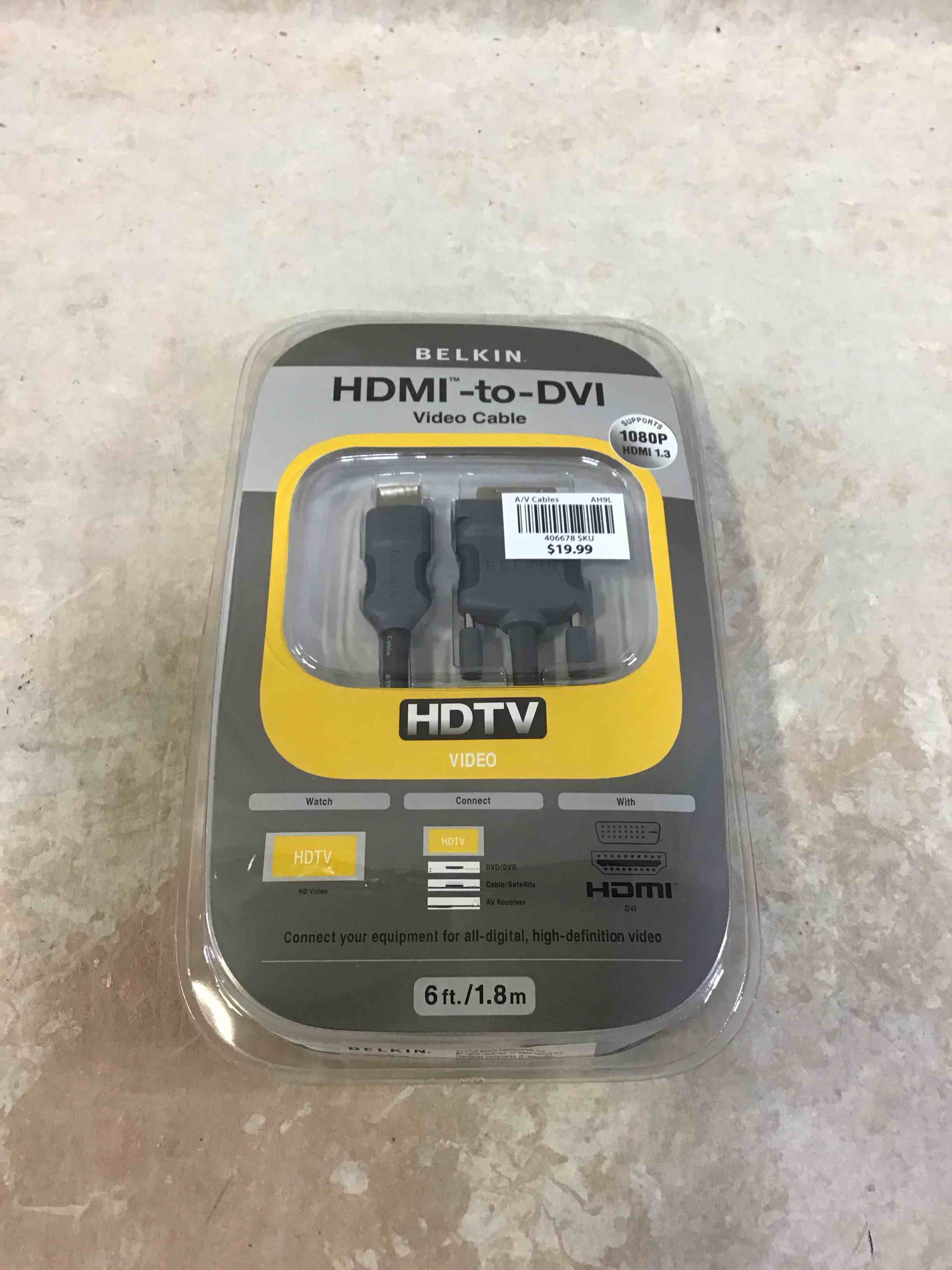 belkin hdmi to dvi-d cable