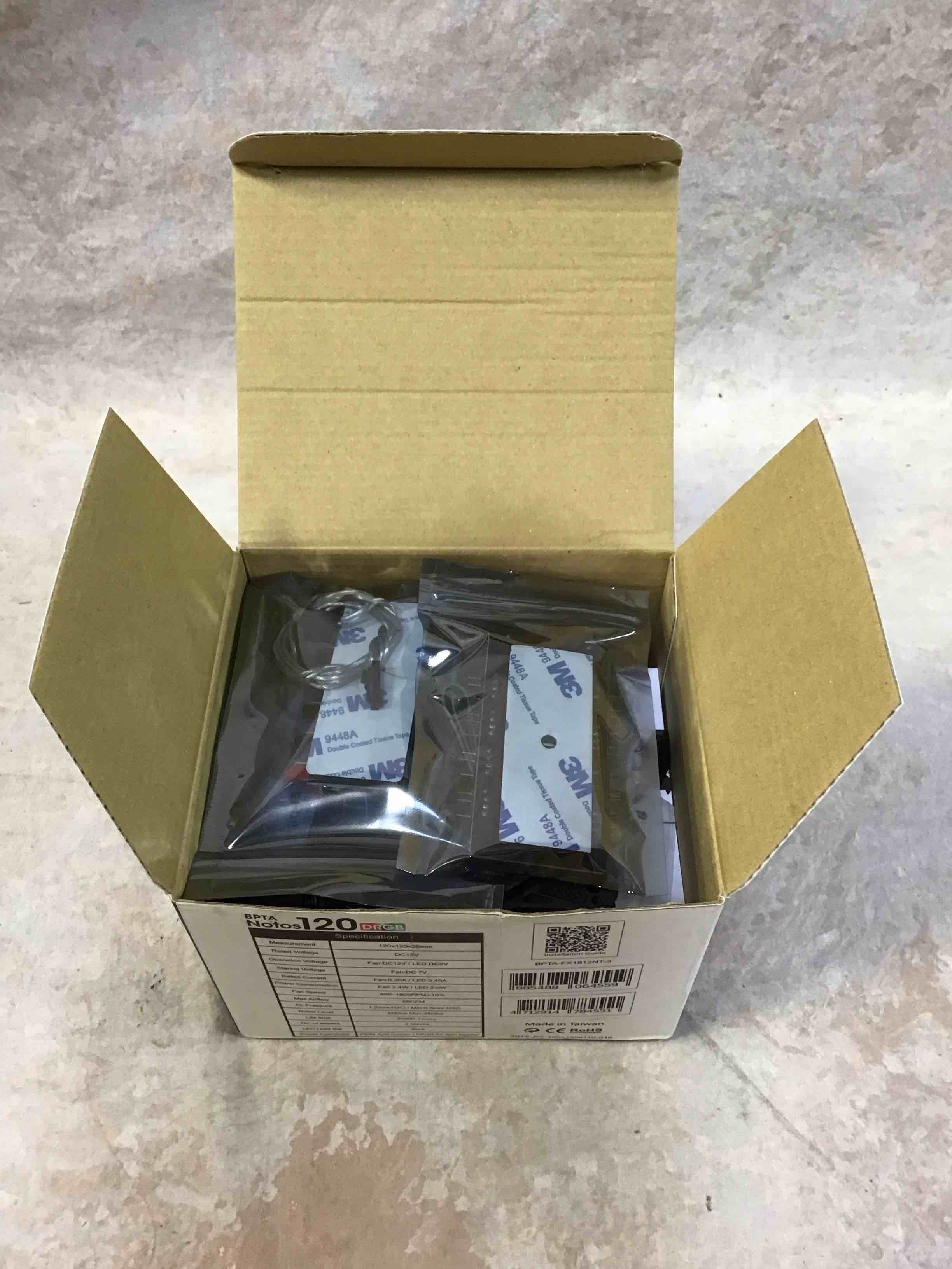 Condition photo showing Good Condition for bitspower notos 120mm case fan  drgb computer fan pwm pc cooling fan led high airflow desktop silent cooler 1800 rpm w/pwm fan hub digital rgb controller (3 pack)